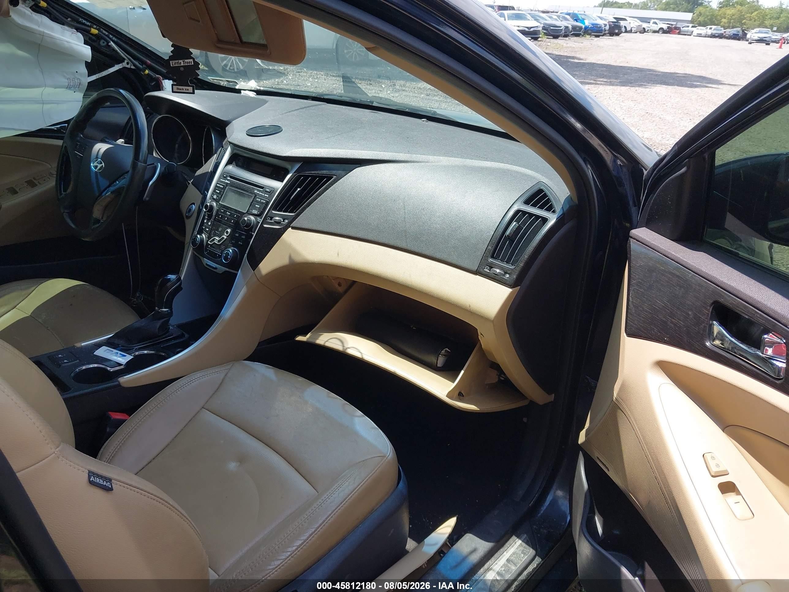 2013 Hyundai Sonata Limited 2.0t Черный vin: 5NPEC4AB4DH606544