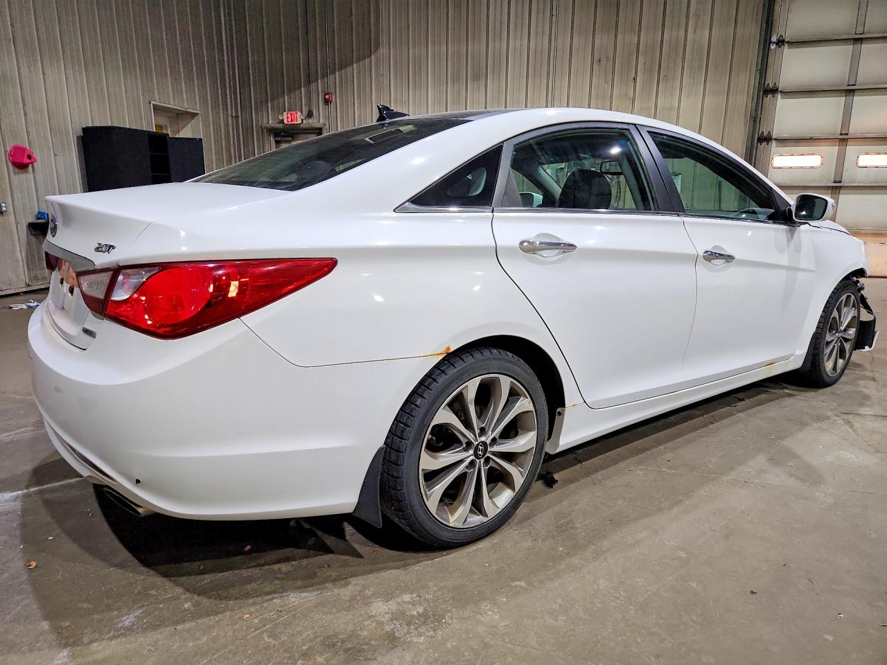 2013 Hyundai Sonata Limited 2.0t White vin: 5NPEC4AB4DH615745