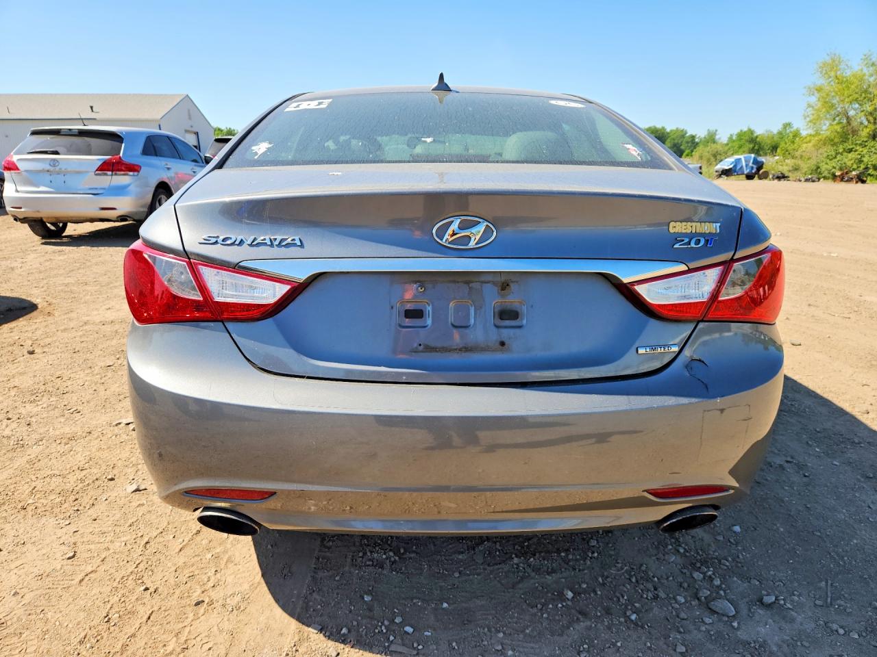 2013 Hyundai Sonata Limited 2.0t Gray vin: 5NPEC4AB4DH642007