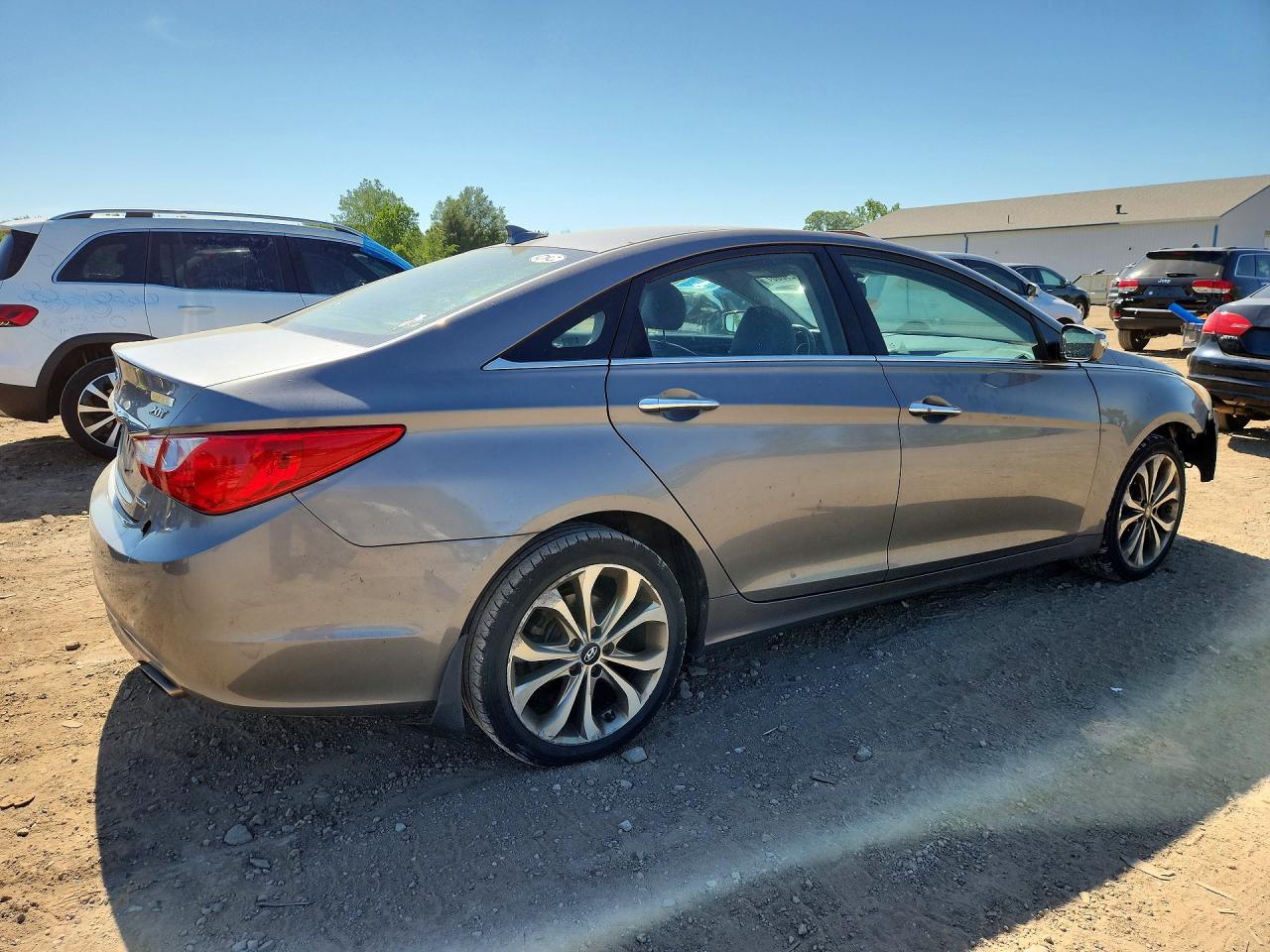 2013 Hyundai Sonata Limited 2.0t Gray vin: 5NPEC4AB4DH642007