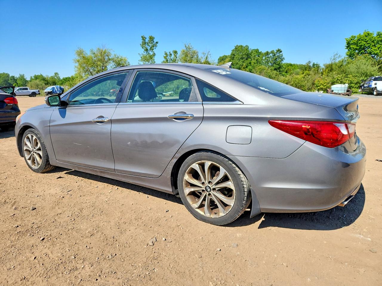 2013 Hyundai Sonata Limited 2.0t Gray vin: 5NPEC4AB4DH642007