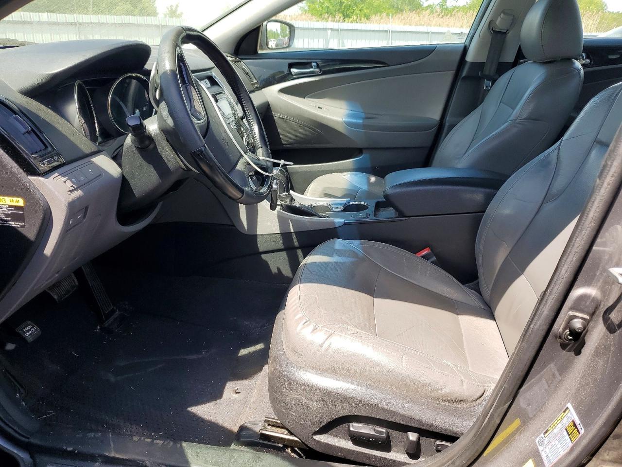 2013 Hyundai Sonata Limited 2.0t Gray vin: 5NPEC4AB4DH642007