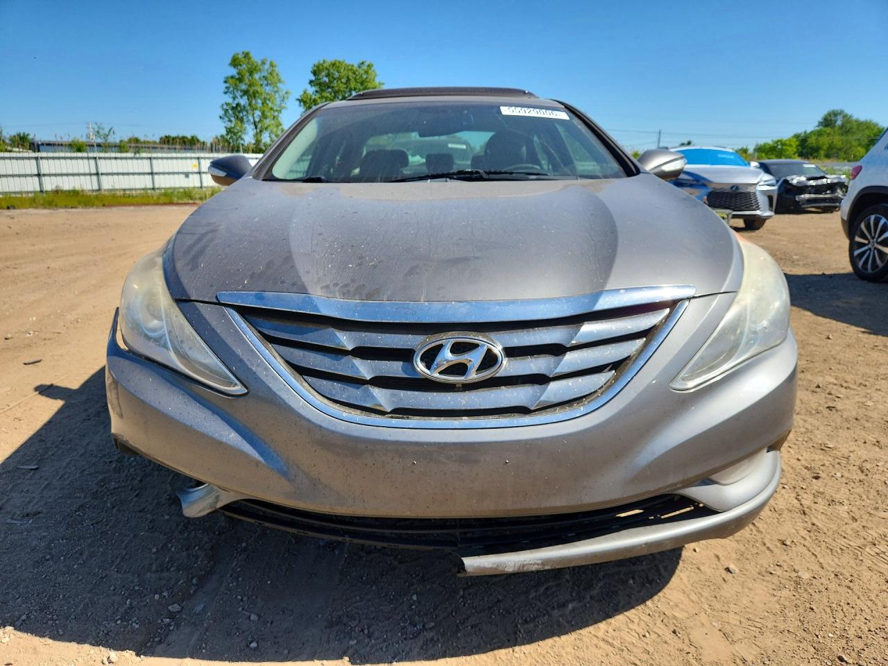 2013 Hyundai Sonata Limited 2.0t Gray vin: 5NPEC4AB4DH642007