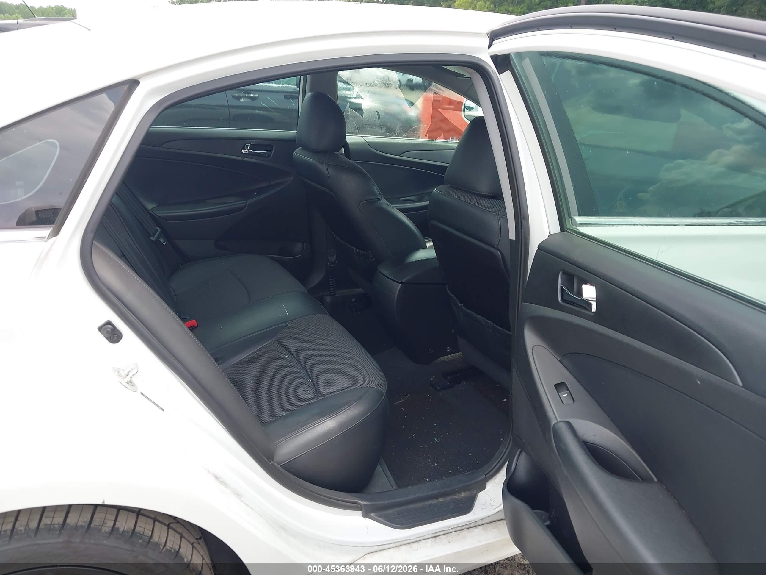 2013 Hyundai Sonata Se 2.0t Белый vin: 5NPEC4AB4DH643285