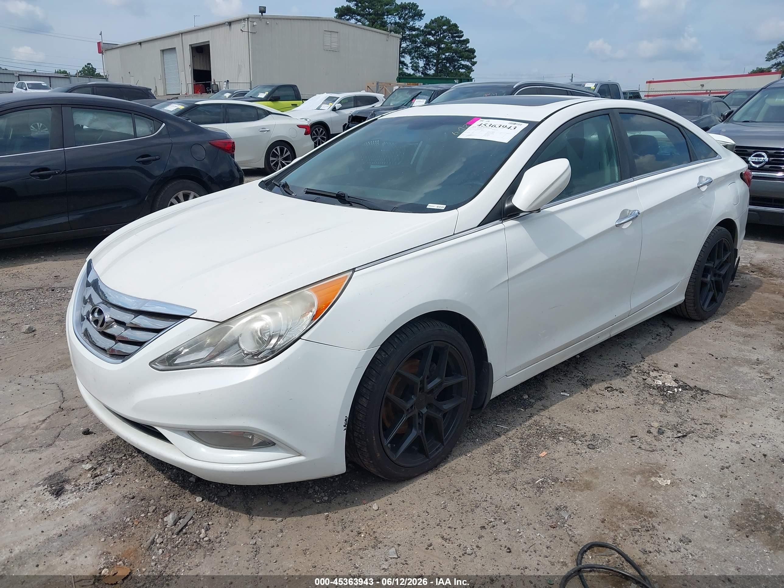 2013 Hyundai Sonata Se 2.0t Белый vin: 5NPEC4AB4DH643285