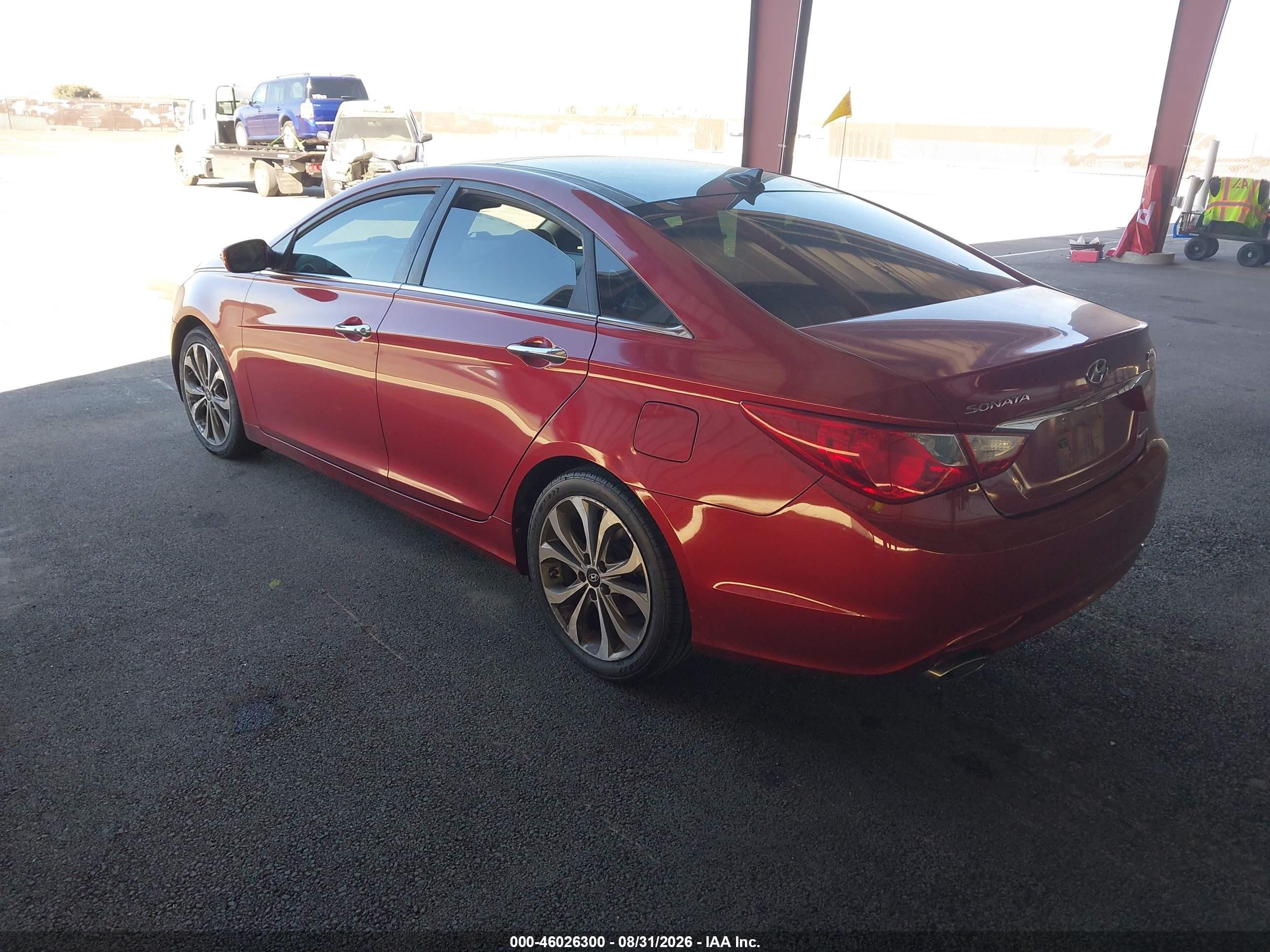 2013 Hyundai Sonata Limited 2.0t Красный vin: 5NPEC4AB4DH688002