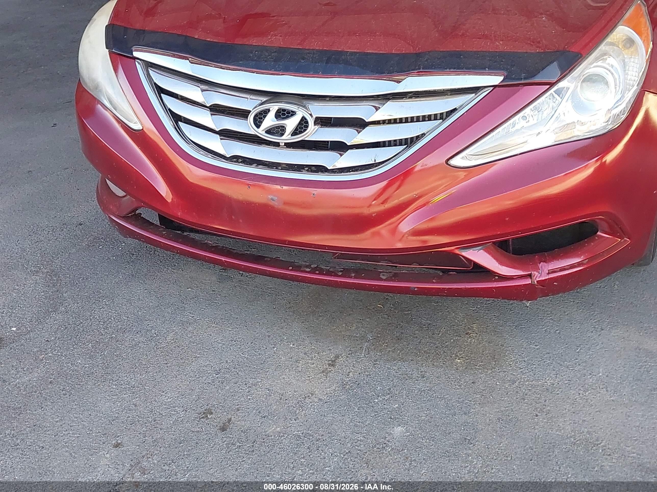 2013 Hyundai Sonata Limited 2.0t Красный vin: 5NPEC4AB4DH688002