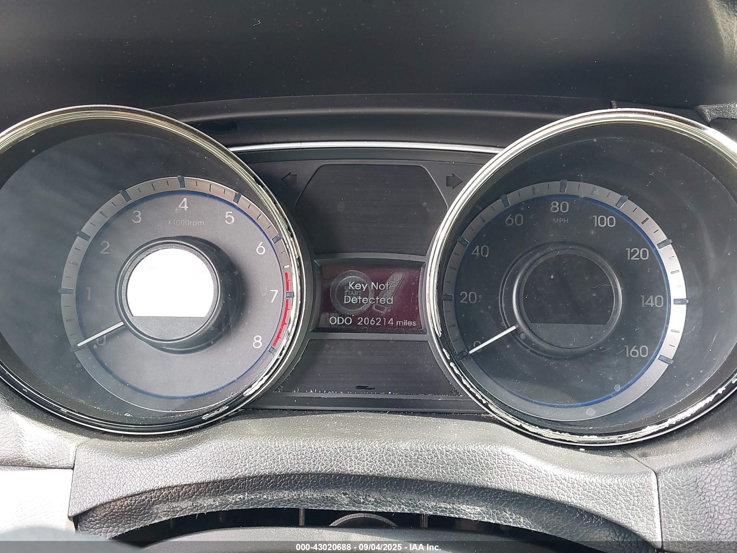 2013 Hyundai Sonata Limited 2.0t Серый vin: 5NPEC4AB4DH699579