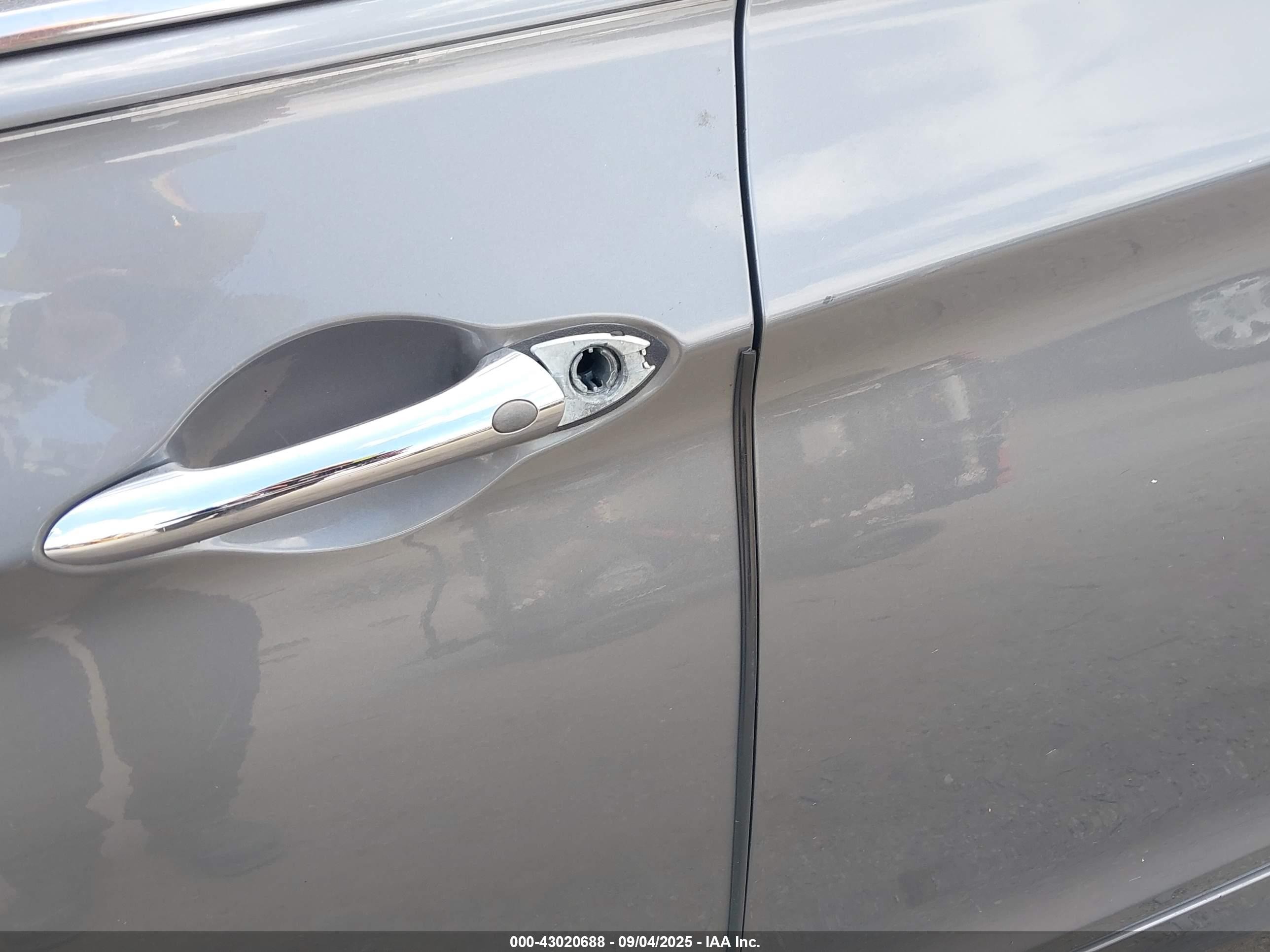 2013 Hyundai Sonata Limited 2.0t Серый vin: 5NPEC4AB4DH699579