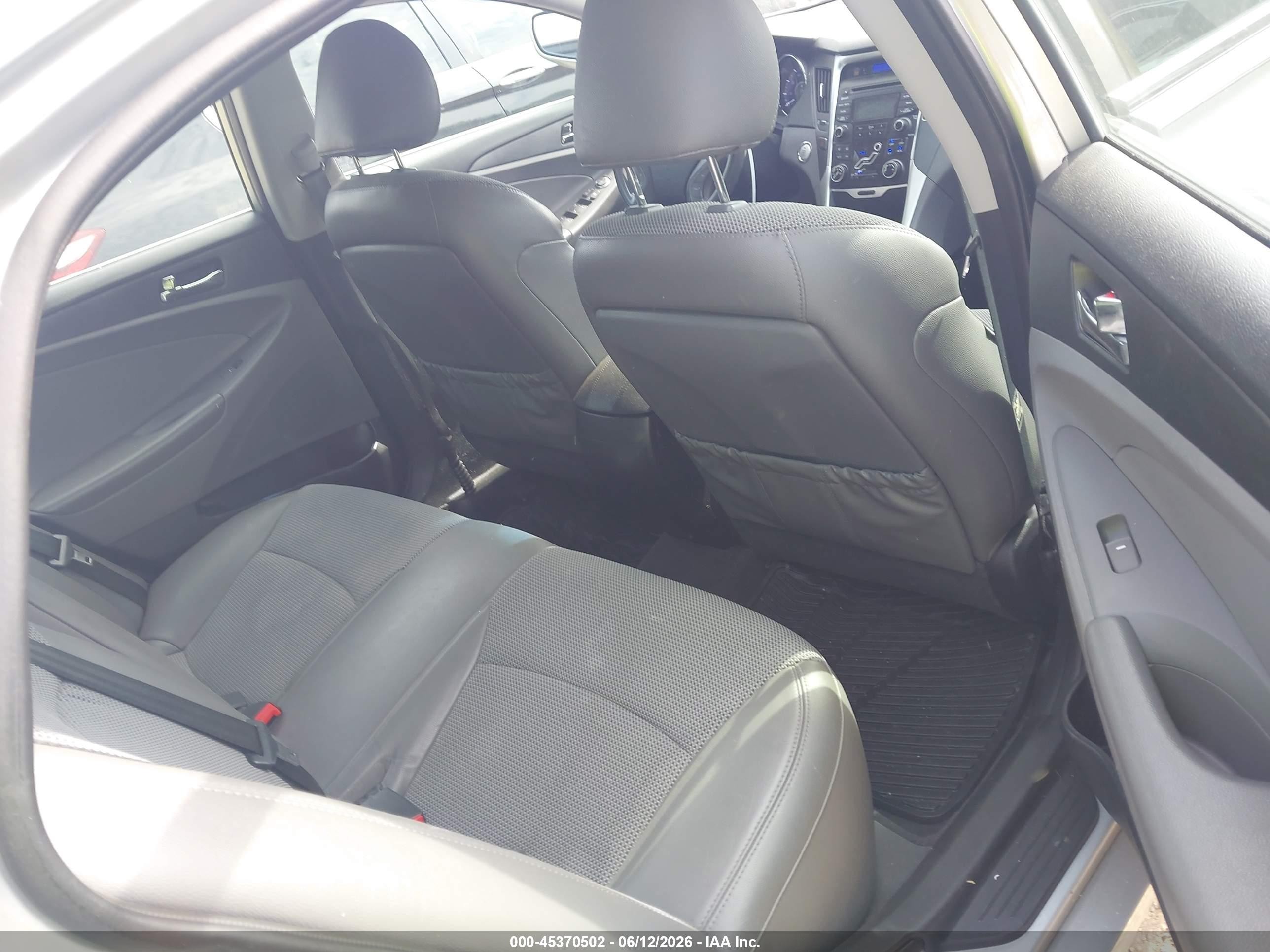 2013 Hyundai Sonata Se 2.0t Silver vin: 5NPEC4AB4DH801236