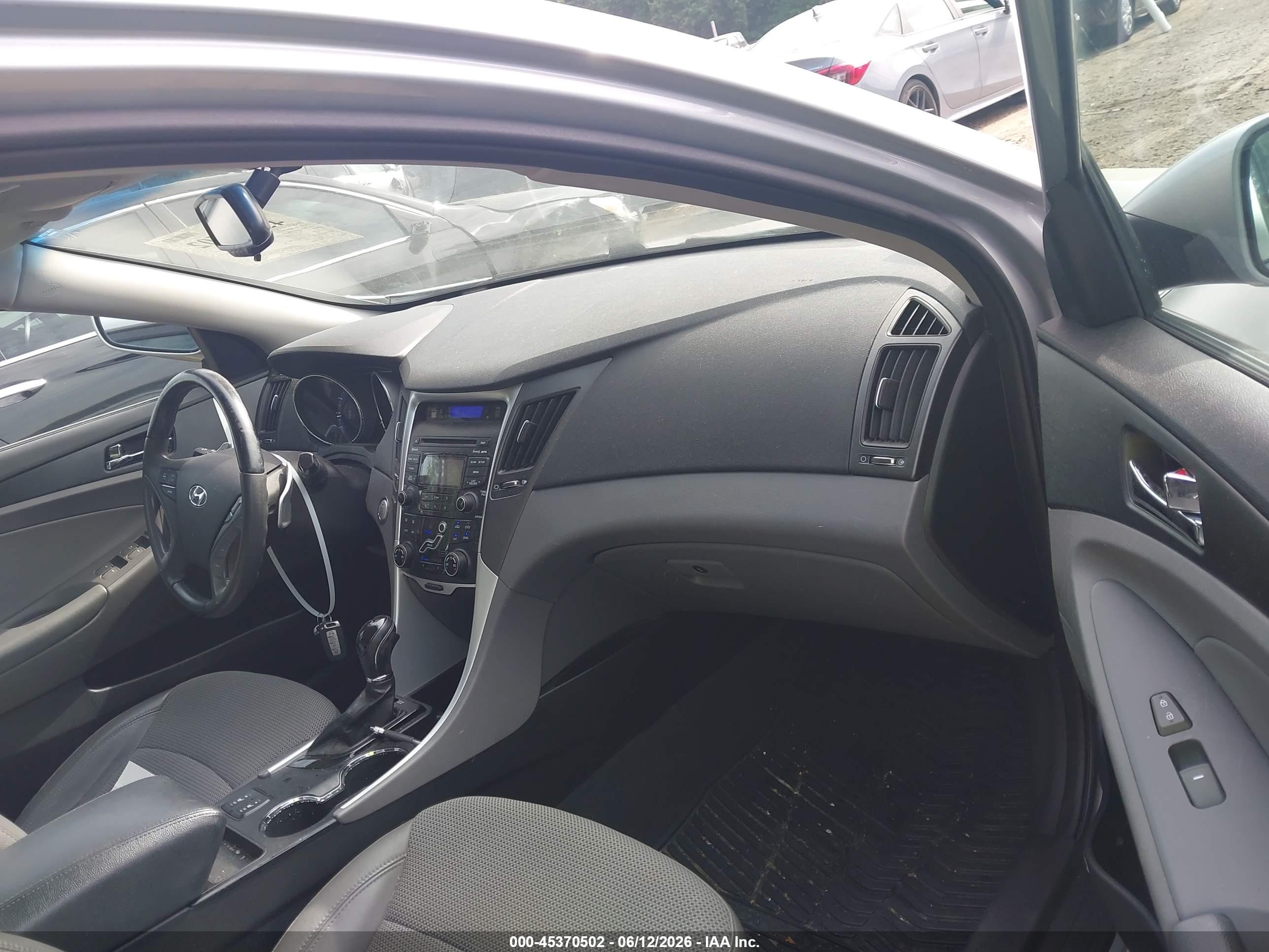 2013 Hyundai Sonata Se 2.0t Silver vin: 5NPEC4AB4DH801236