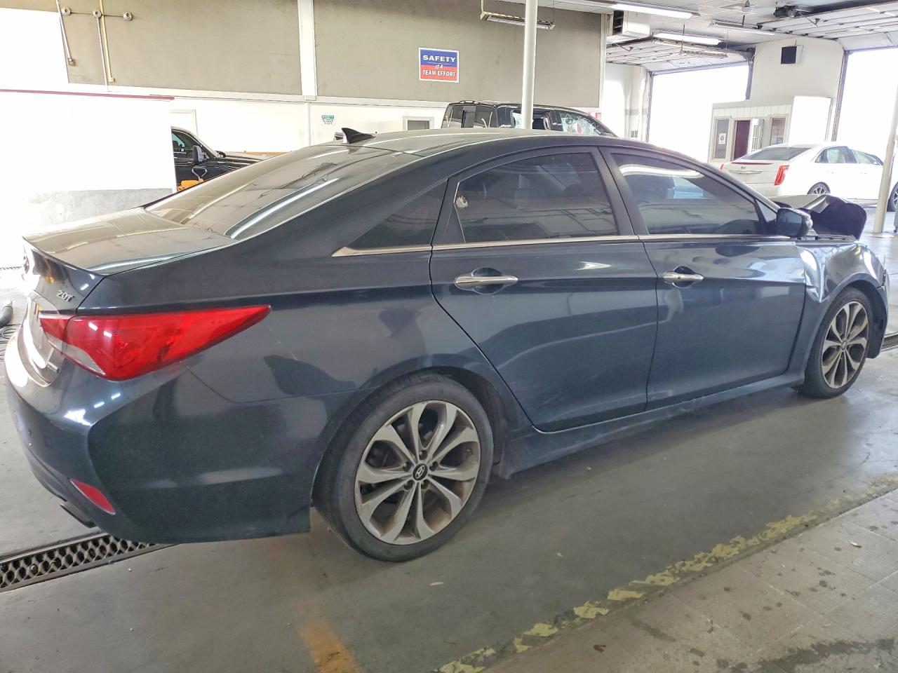 2014 Hyundai Sonata Limited 2.0t Charcoal vin: 5NPEC4AB4EH824257