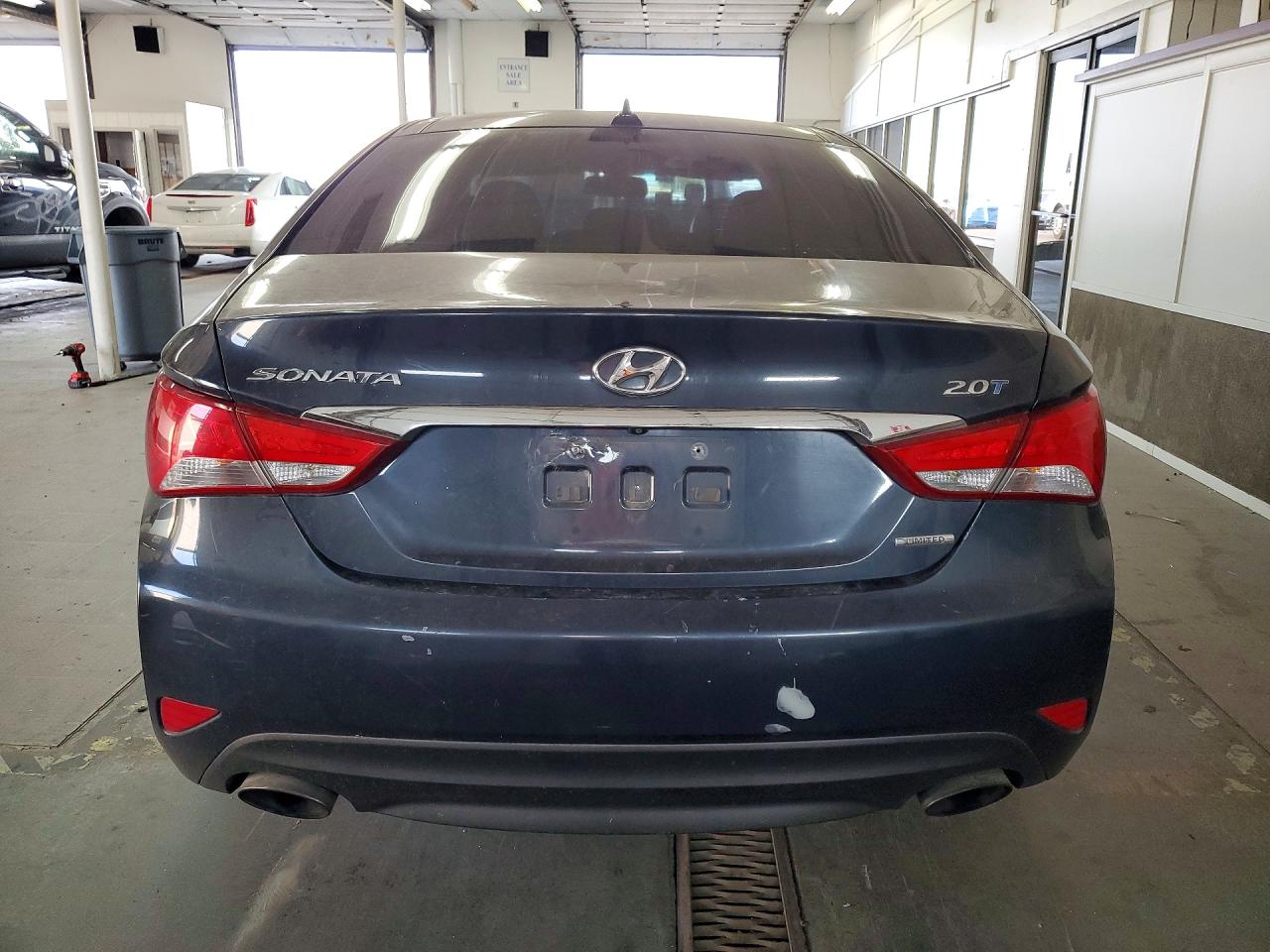 2014 Hyundai Sonata Limited 2.0t Charcoal vin: 5NPEC4AB4EH824257