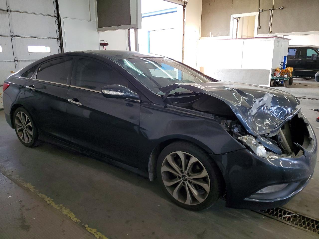 2014 Hyundai Sonata Limited 2.0t Charcoal vin: 5NPEC4AB4EH824257
