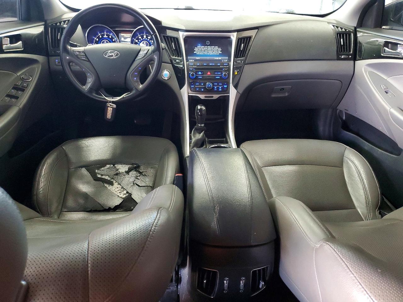 2014 Hyundai Sonata Limited 2.0t Charcoal vin: 5NPEC4AB4EH824257