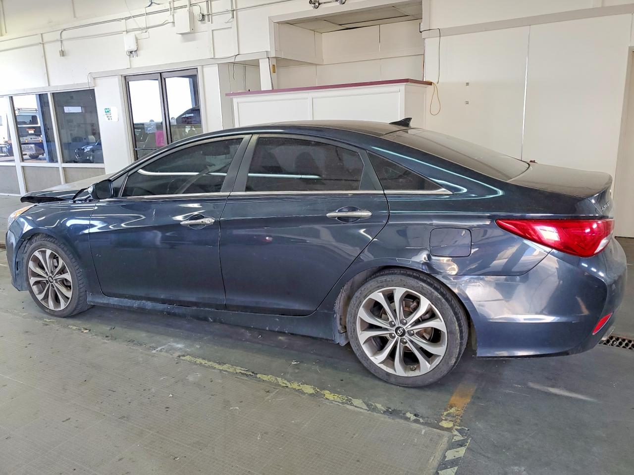2014 Hyundai Sonata Limited 2.0t Charcoal vin: 5NPEC4AB4EH824257