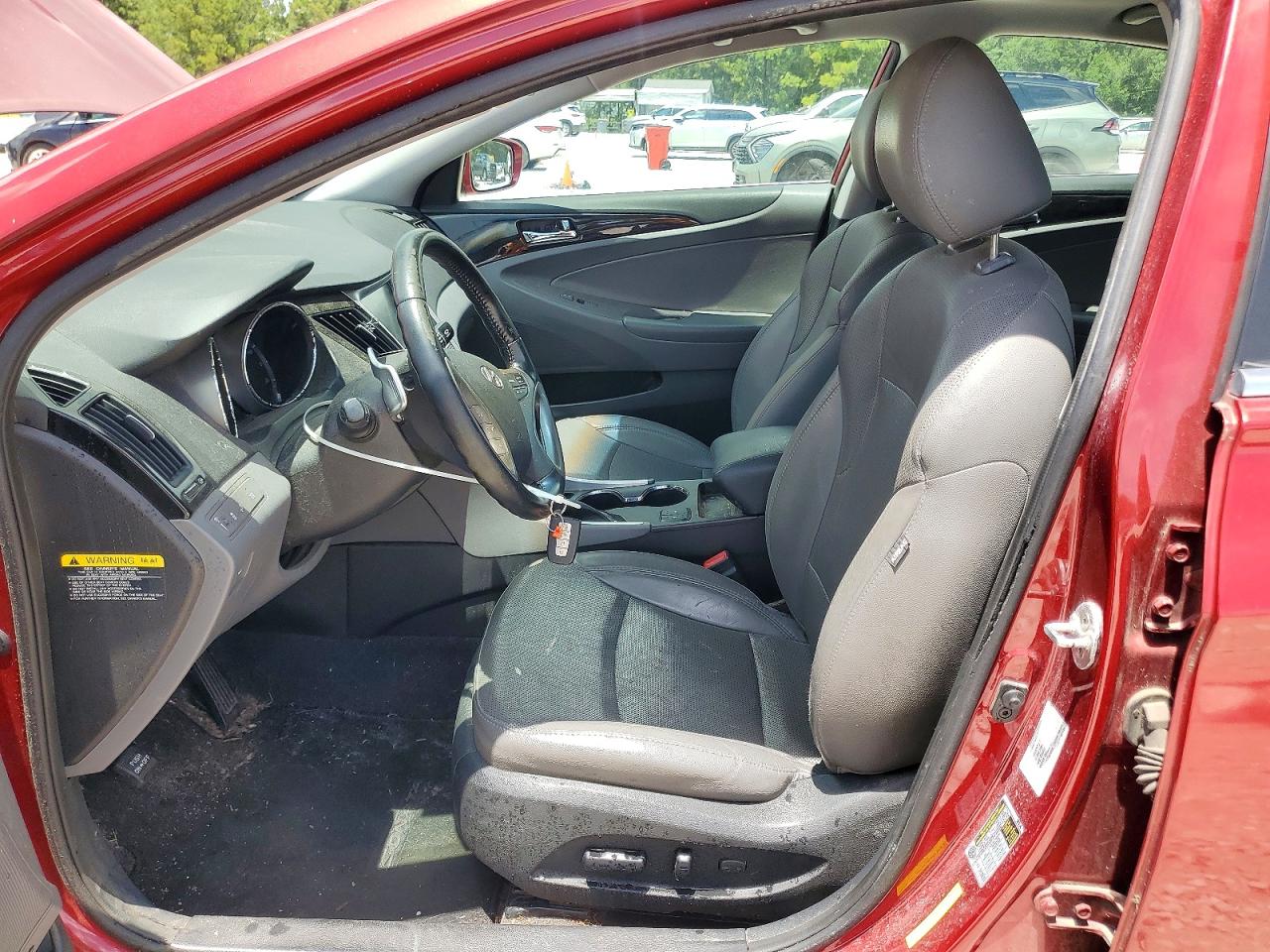 2014 Hyundai Sonata Limited 2.0t Red vin: 5NPEC4AB4EH927341