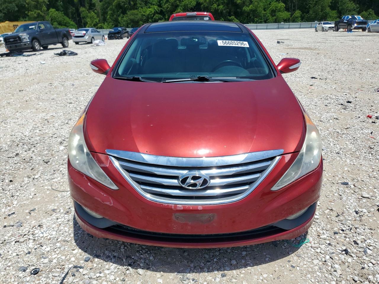 2014 Hyundai Sonata Limited 2.0t Red vin: 5NPEC4AB4EH927341