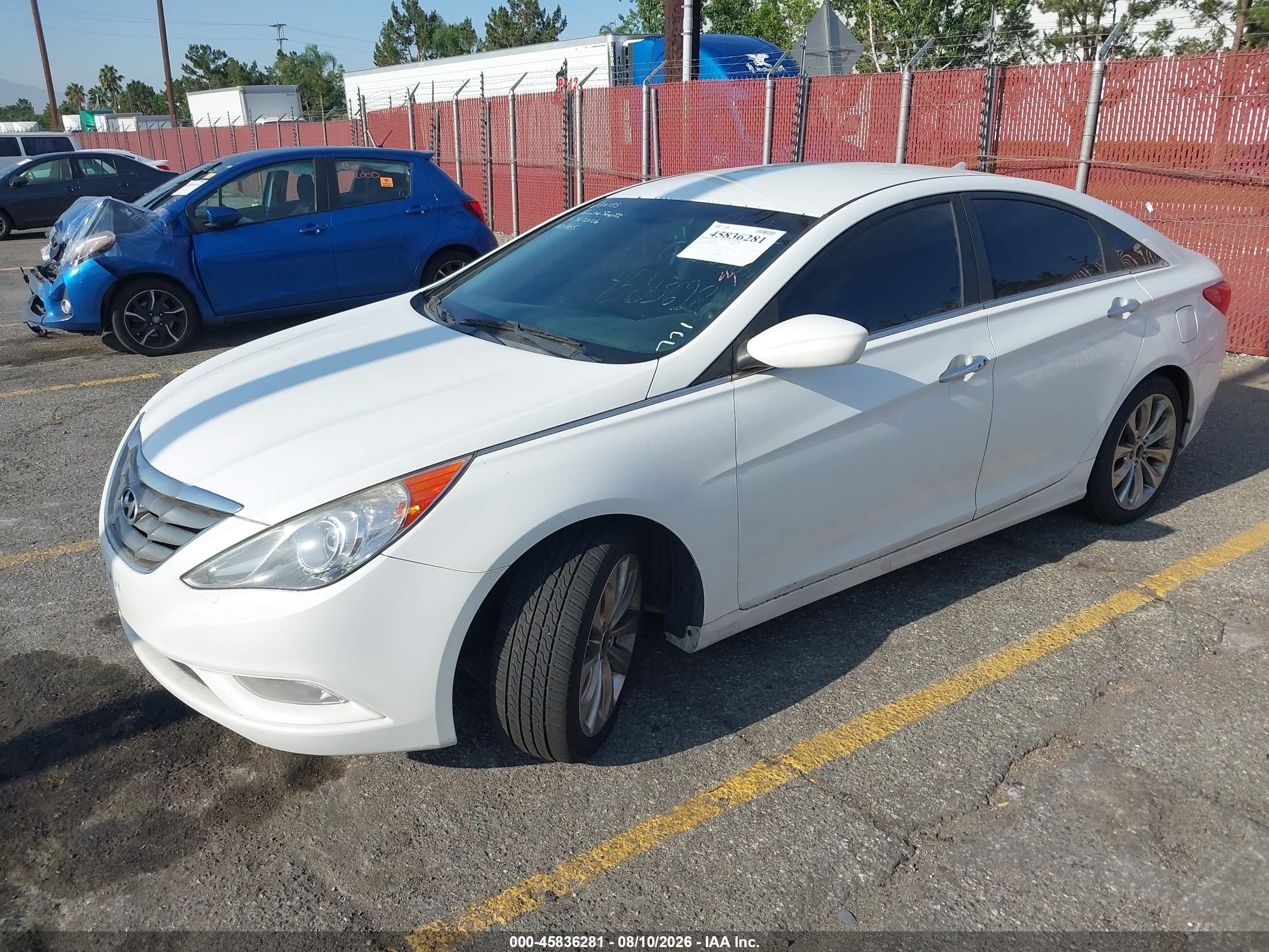 2011 Hyundai Sonata Se 2.0t White vin: 5NPEC4AB5BH187147