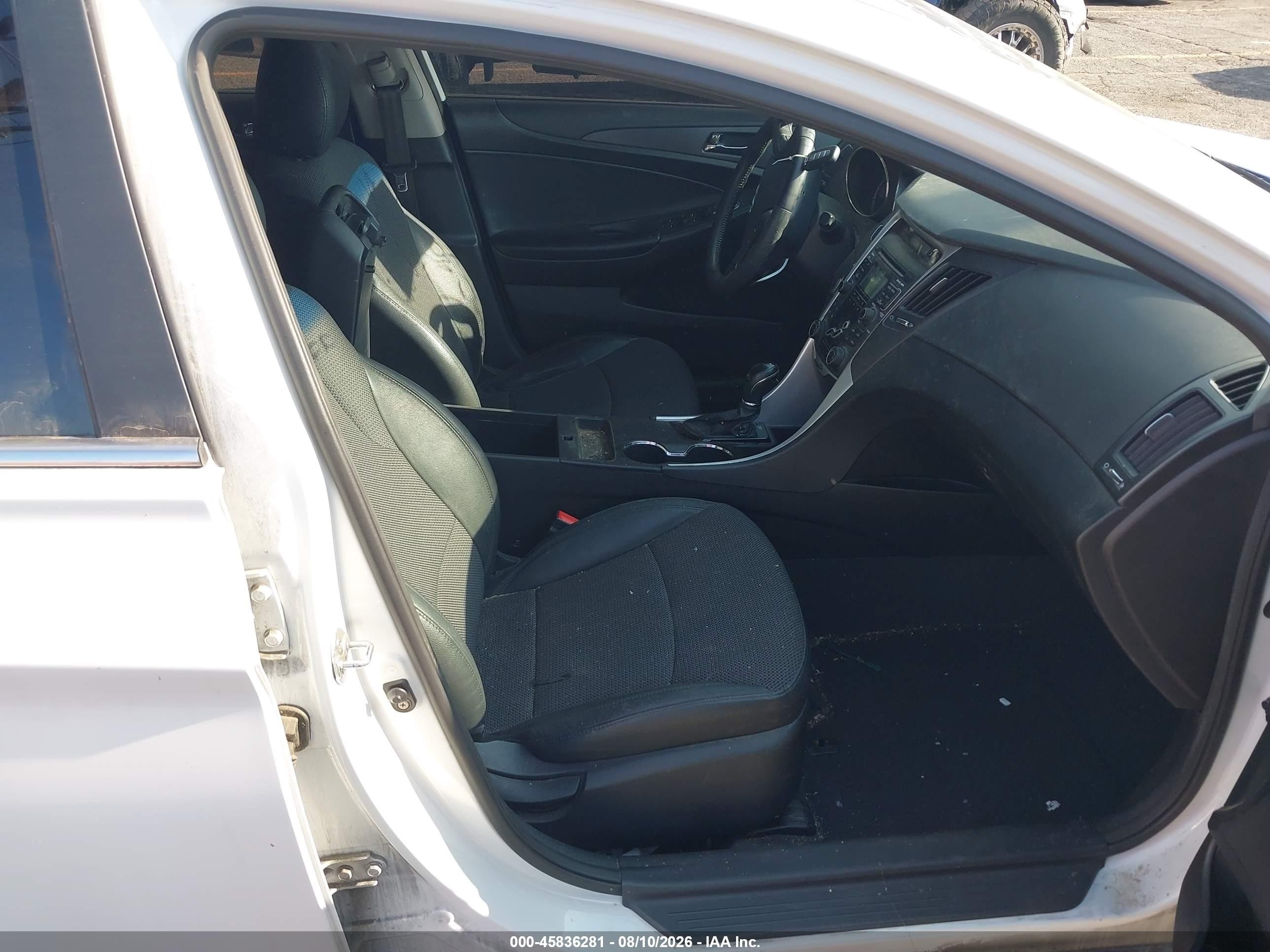 2011 Hyundai Sonata Se 2.0t White vin: 5NPEC4AB5BH187147