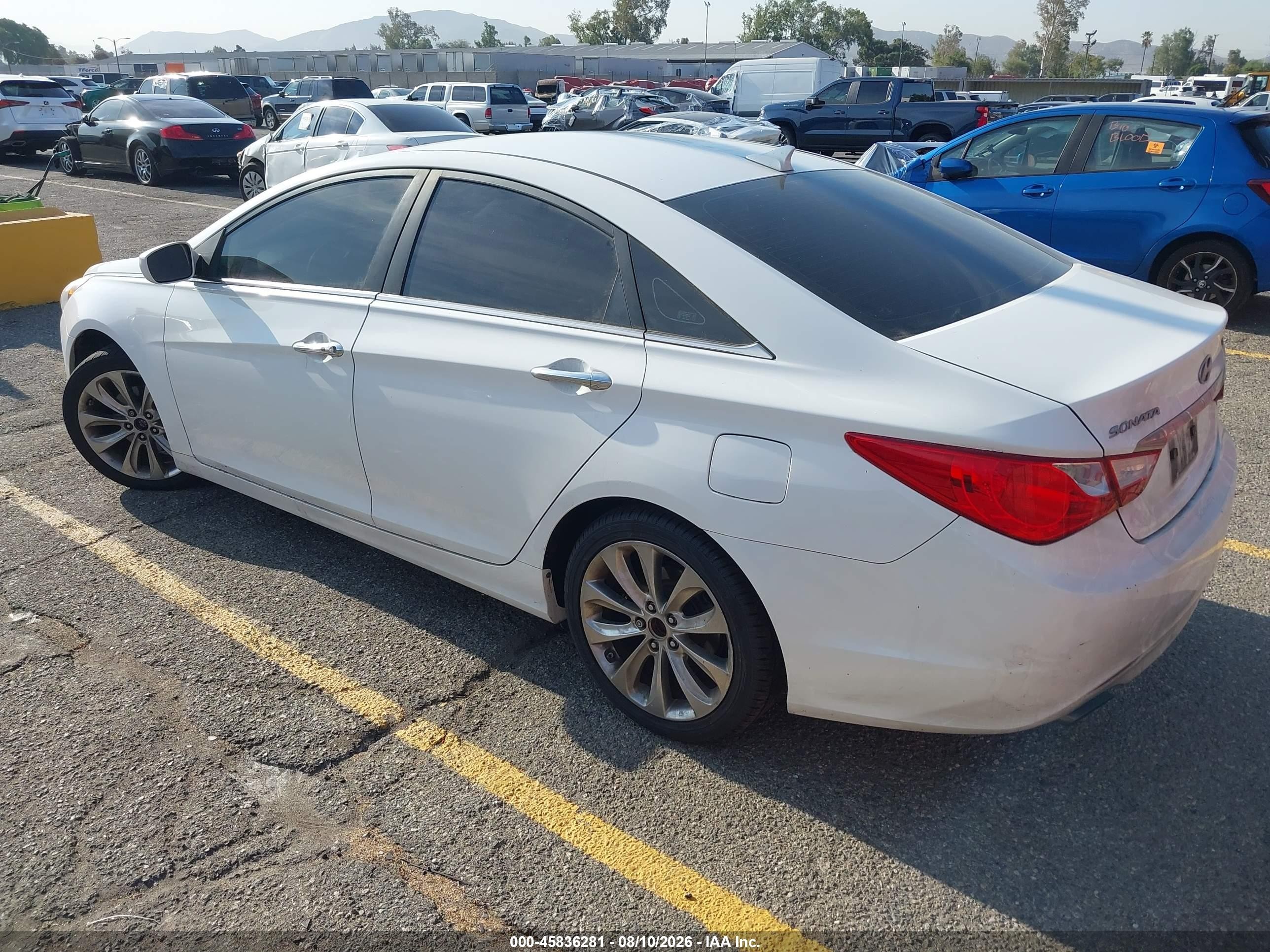 2011 Hyundai Sonata Se 2.0t White vin: 5NPEC4AB5BH187147