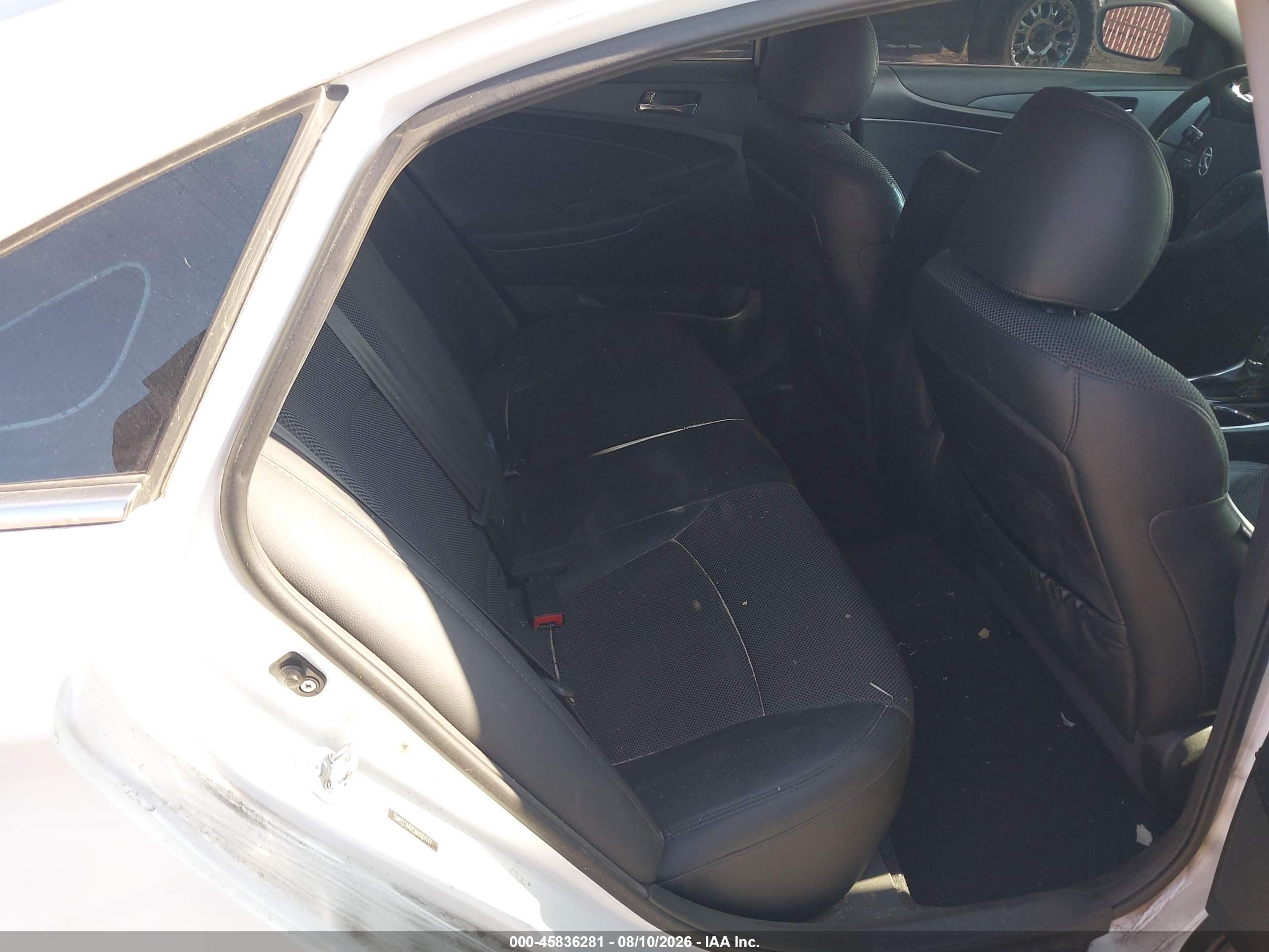 2011 Hyundai Sonata Se 2.0t White vin: 5NPEC4AB5BH187147