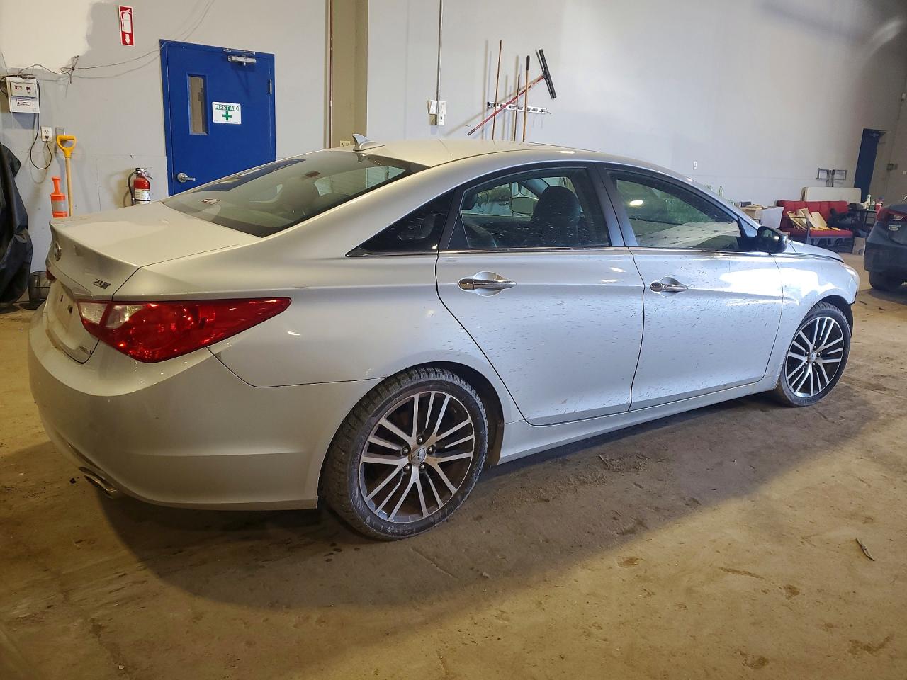 2011 Hyundai Sonata Se 2.0t Silver vin: 5NPEC4AB5BH187889
