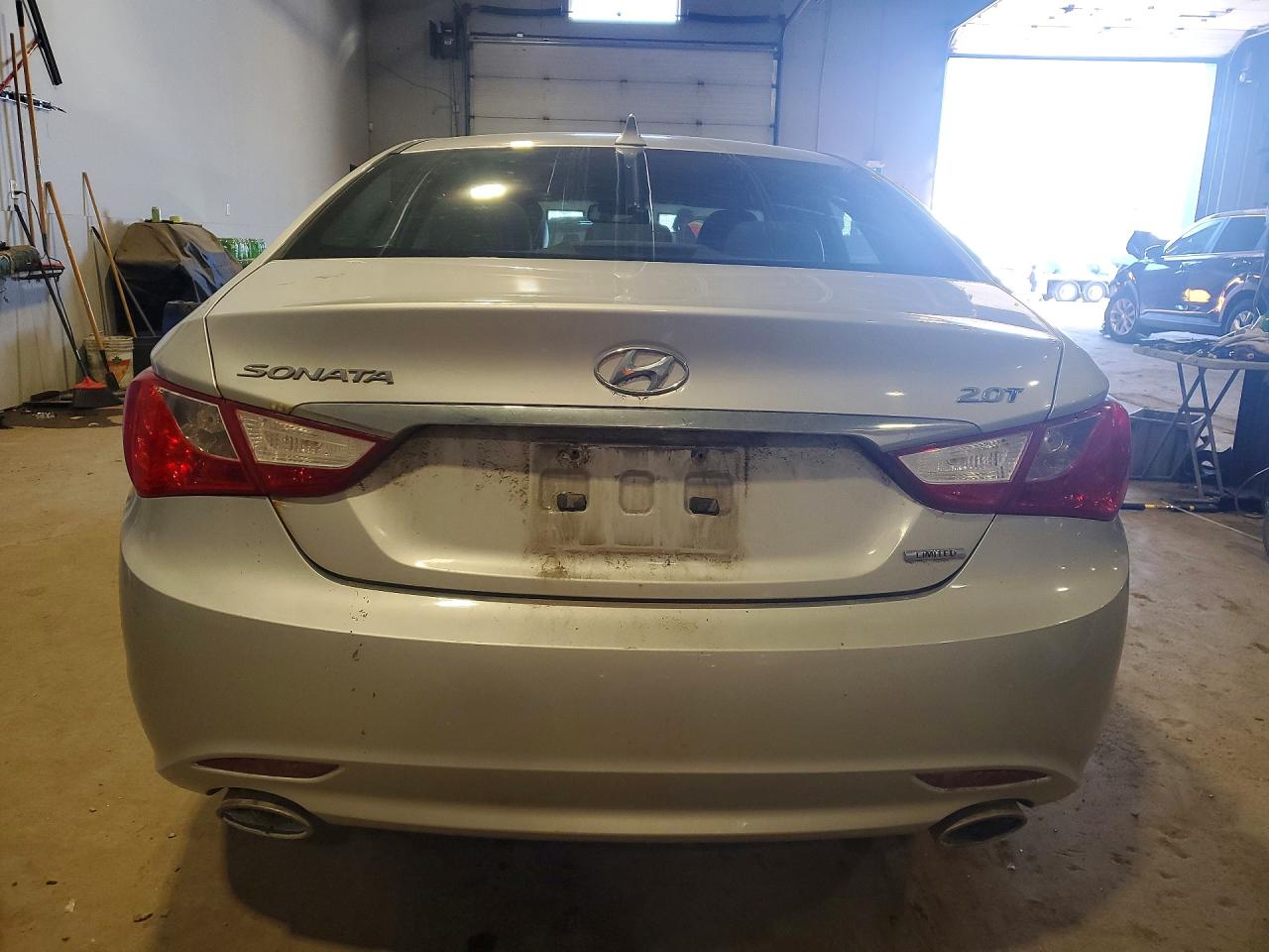 2011 Hyundai Sonata Se 2.0t Silver vin: 5NPEC4AB5BH187889