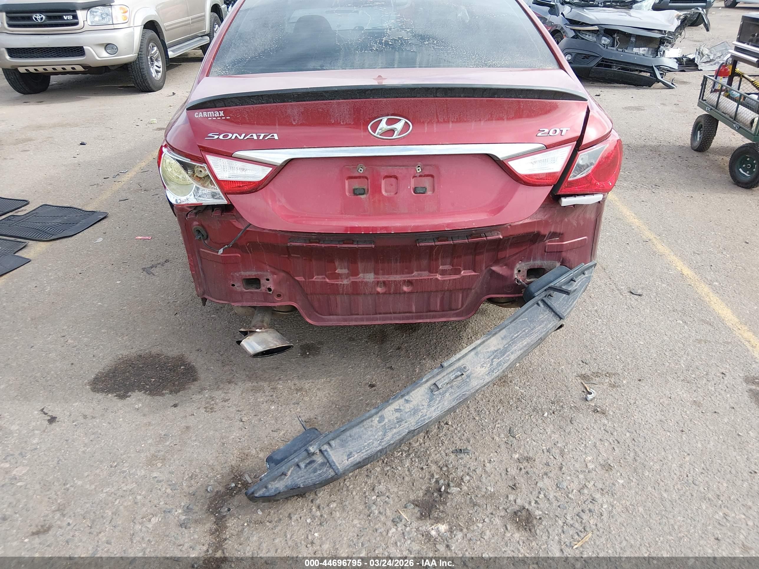 2011 Hyundai Sonata Se 2.0t Burgundy vin: 5NPEC4AB5BH194812