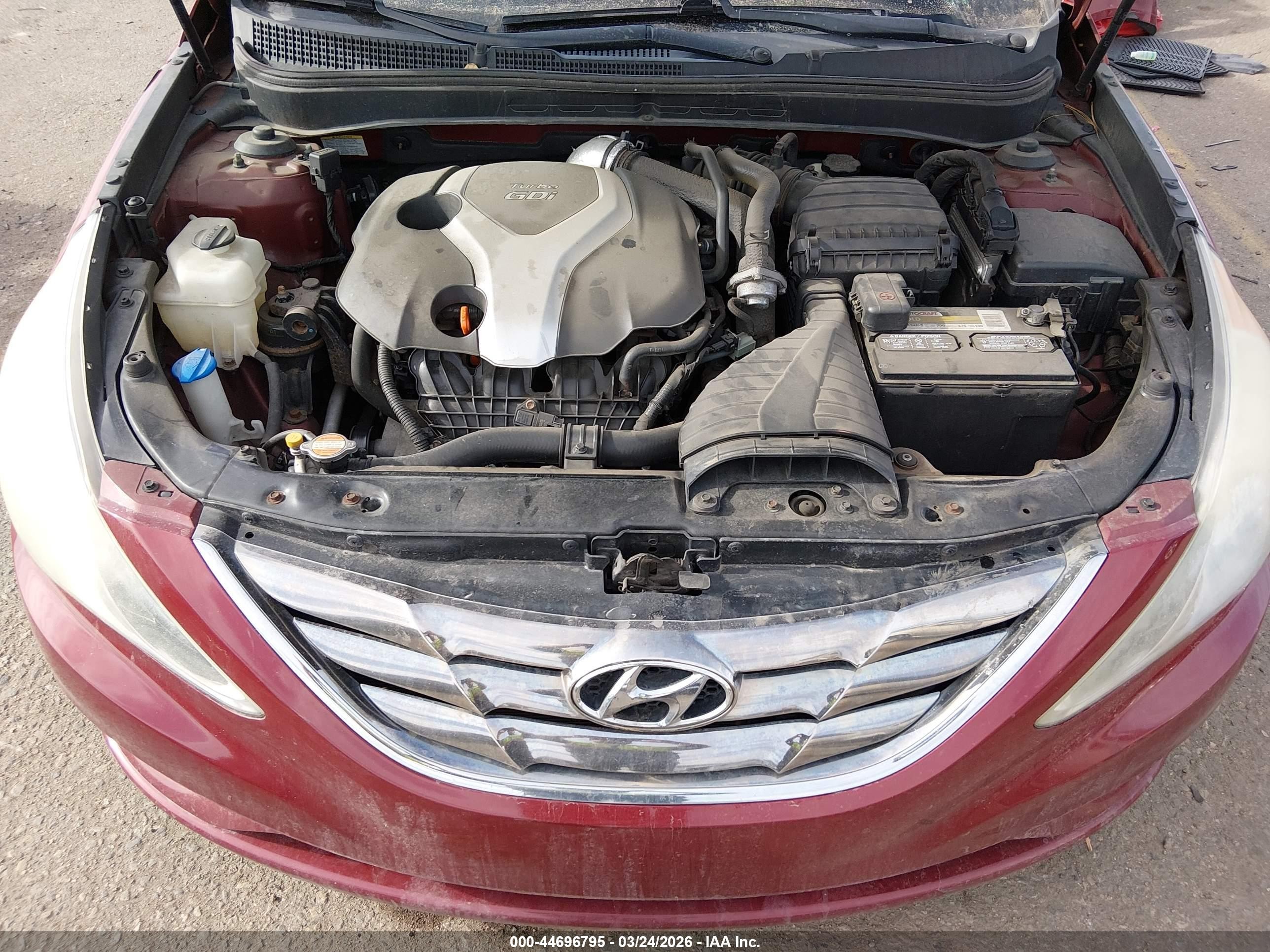 2011 Hyundai Sonata Se 2.0t Burgundy vin: 5NPEC4AB5BH194812