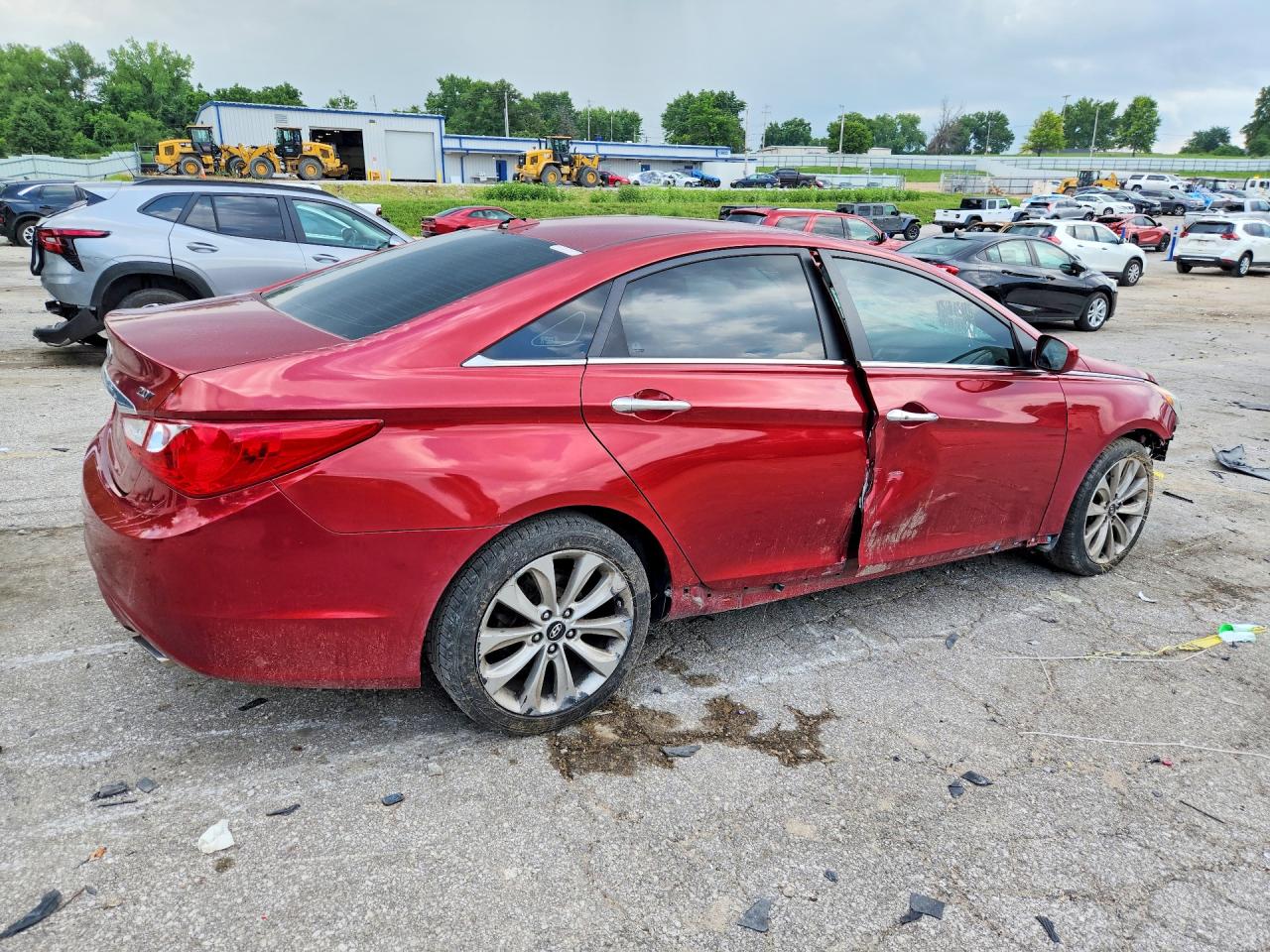 2011 Hyundai Sonata Se 2.0t Red vin: 5NPEC4AB5BH232068