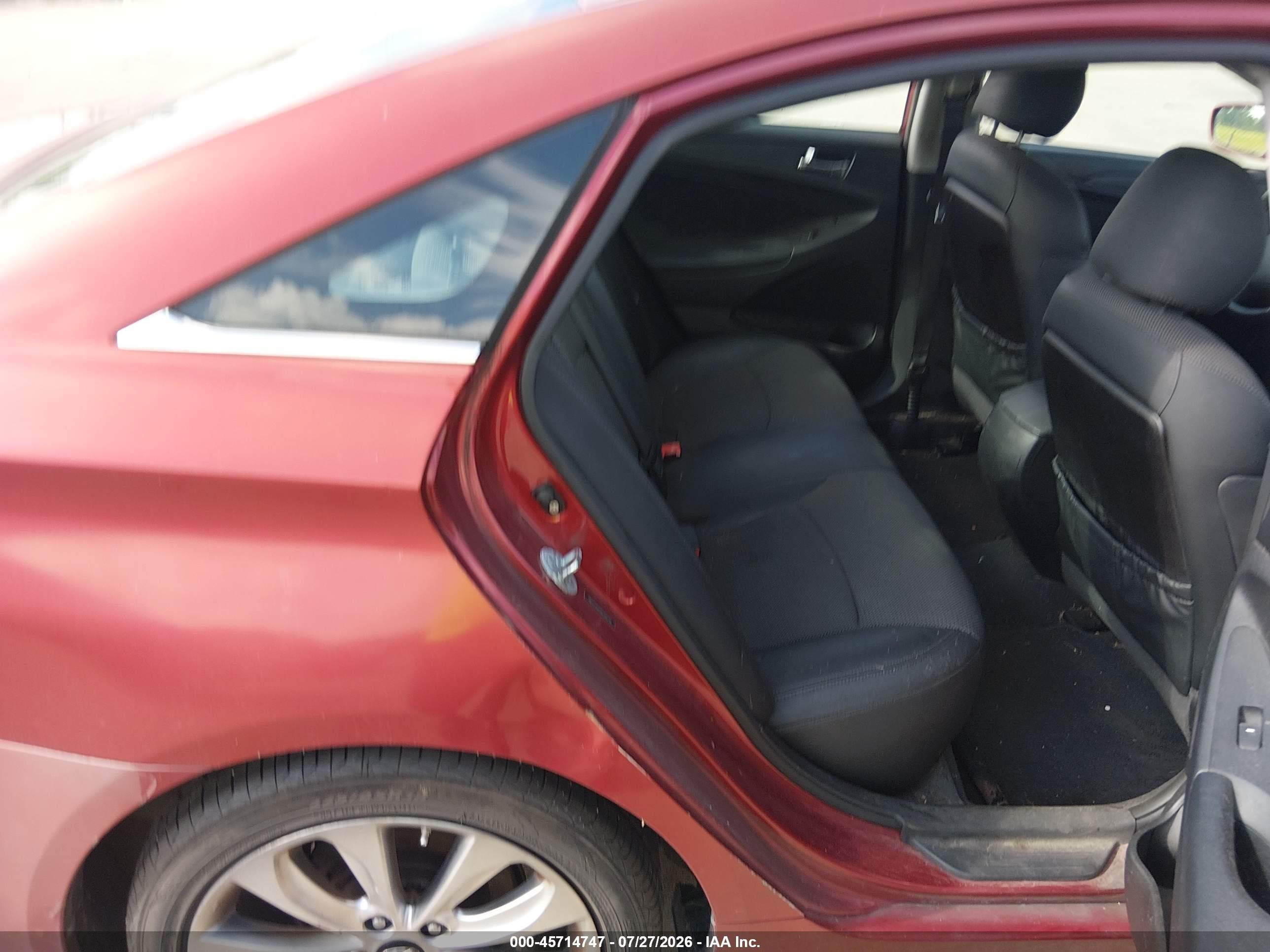 2011 Hyundai Sonata Se 2.0t Red vin: 5NPEC4AB5BH260744