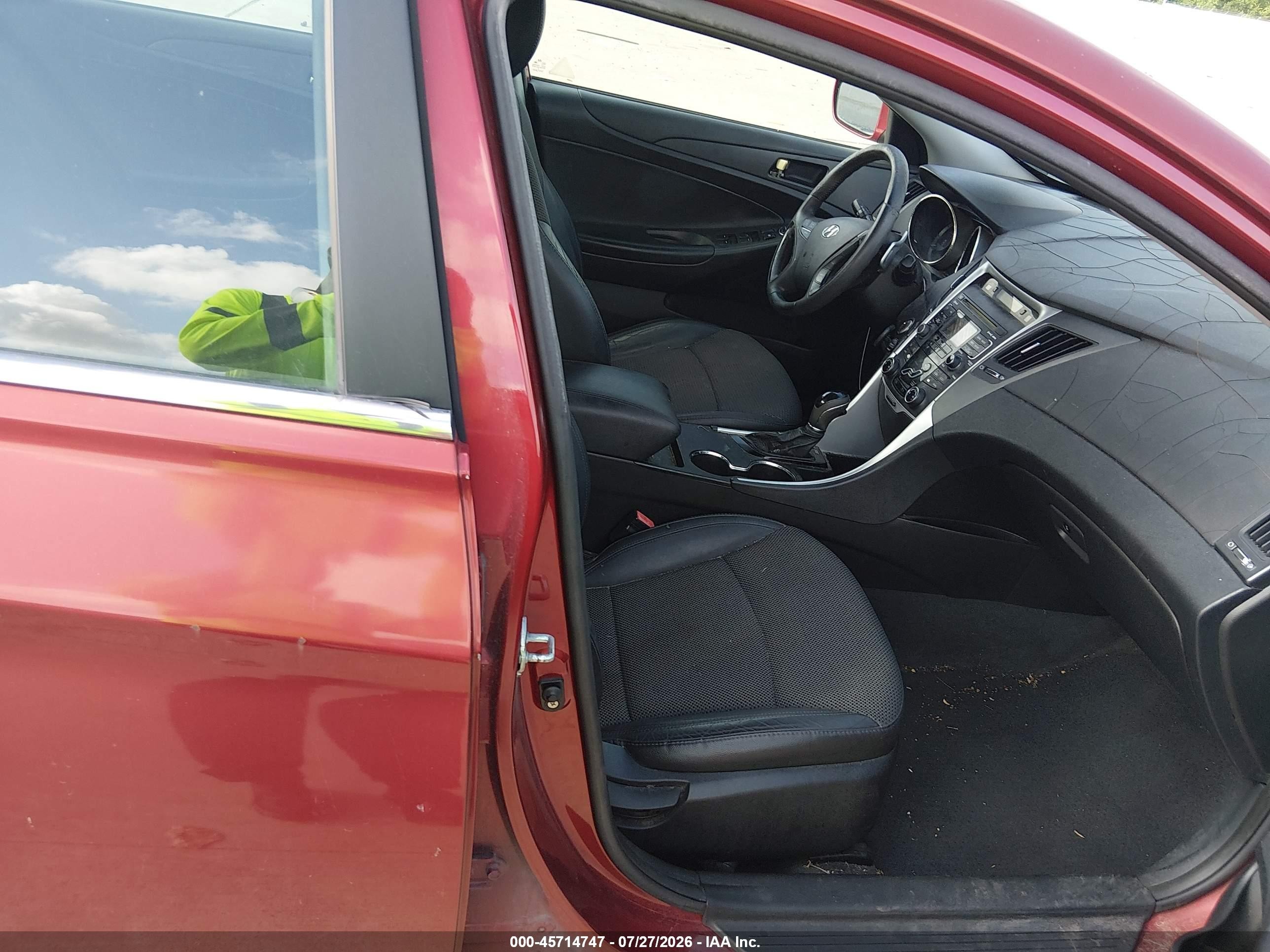 2011 Hyundai Sonata Se 2.0t Red vin: 5NPEC4AB5BH260744