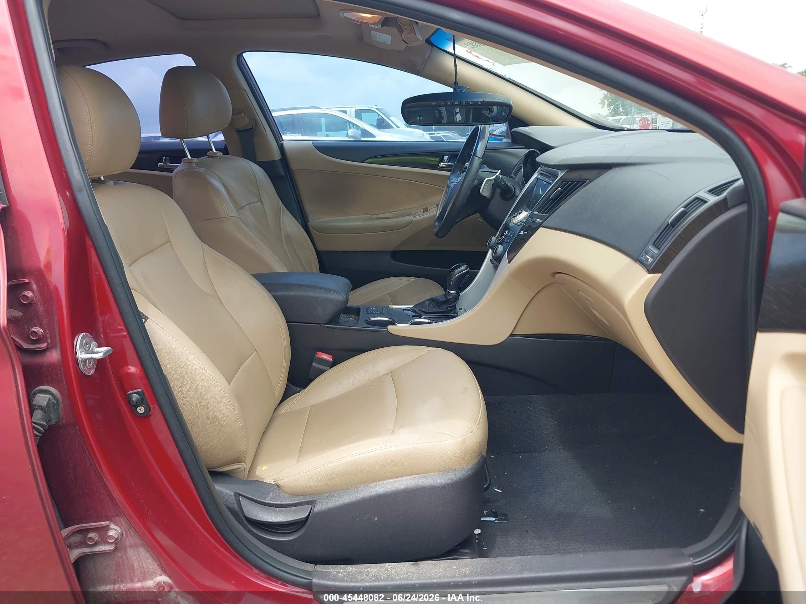 2011 Hyundai Sonata Limited 2.0t Maroon vin: 5NPEC4AB5BH305522
