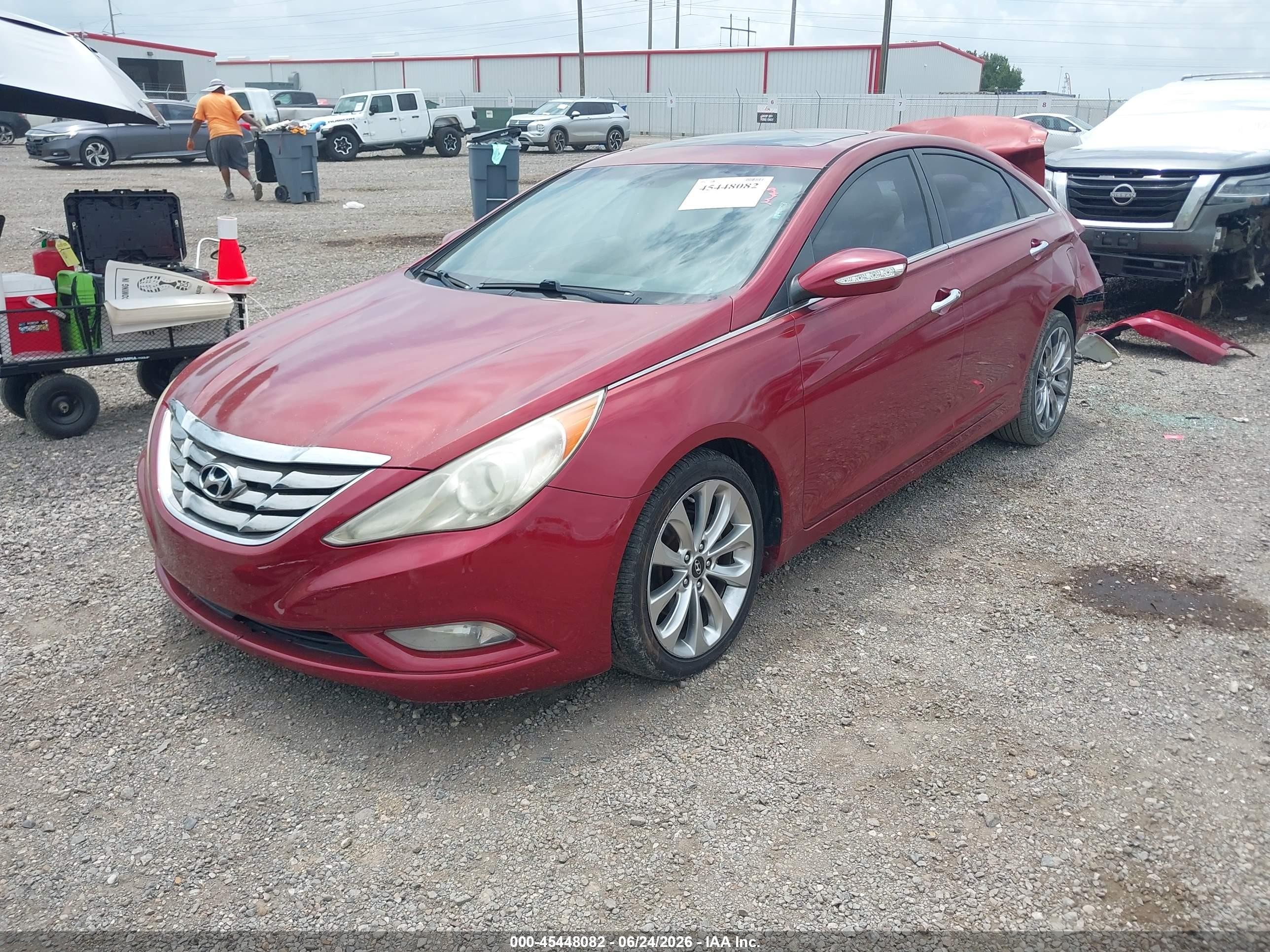 2011 Hyundai Sonata Limited 2.0t Maroon vin: 5NPEC4AB5BH305522