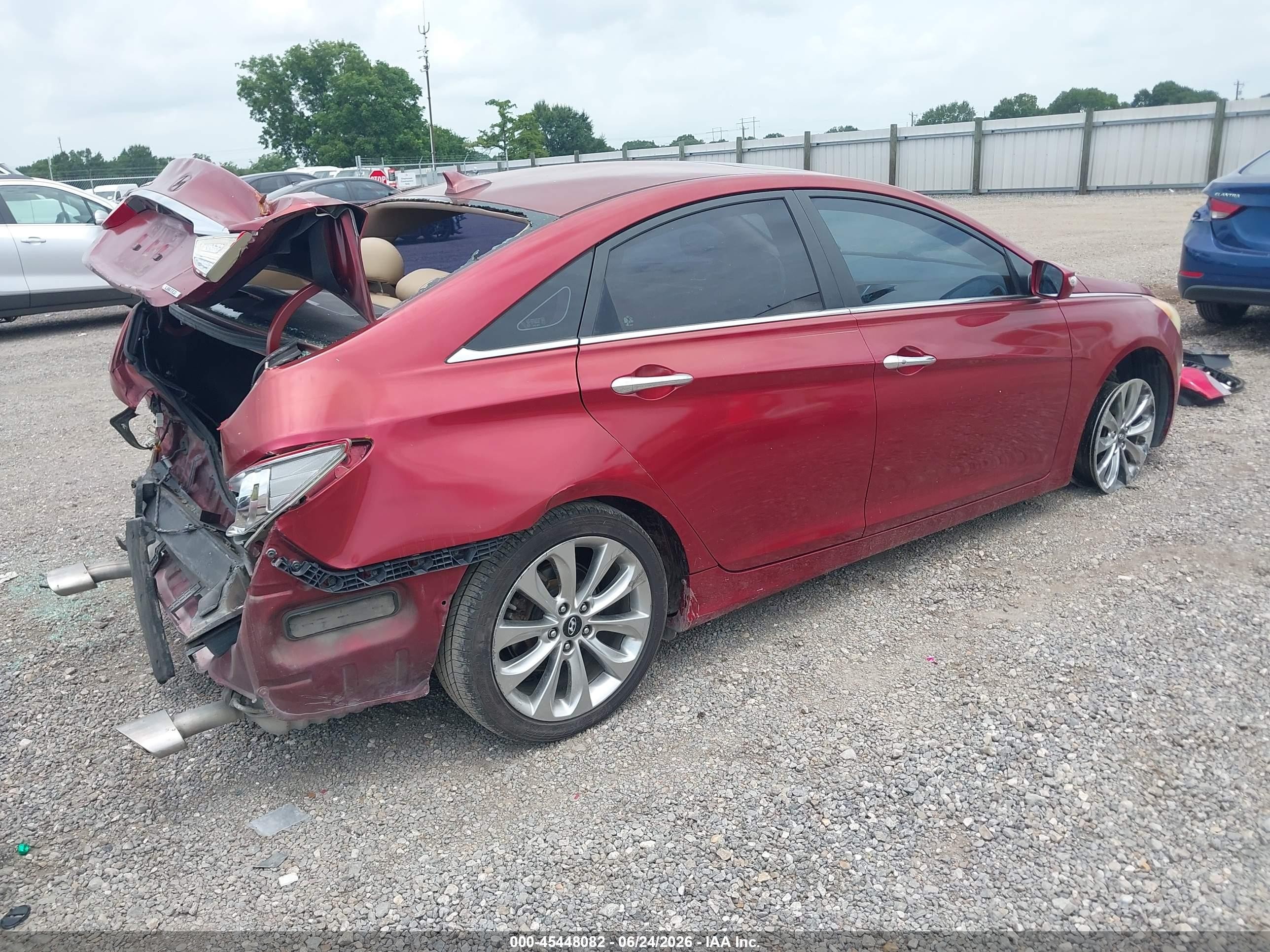 2011 Hyundai Sonata Limited 2.0t Maroon vin: 5NPEC4AB5BH305522
