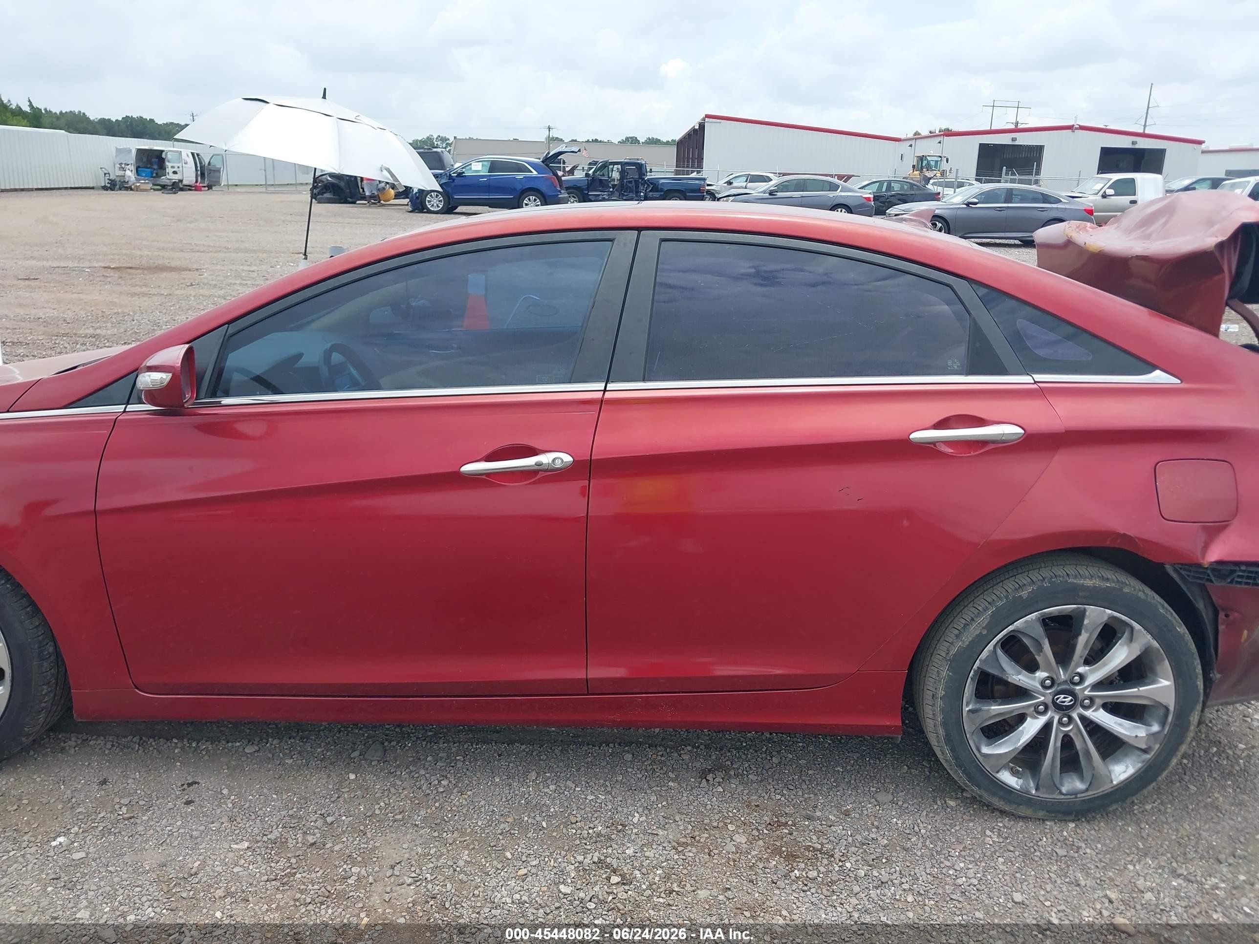 2011 Hyundai Sonata Limited 2.0t Maroon vin: 5NPEC4AB5BH305522