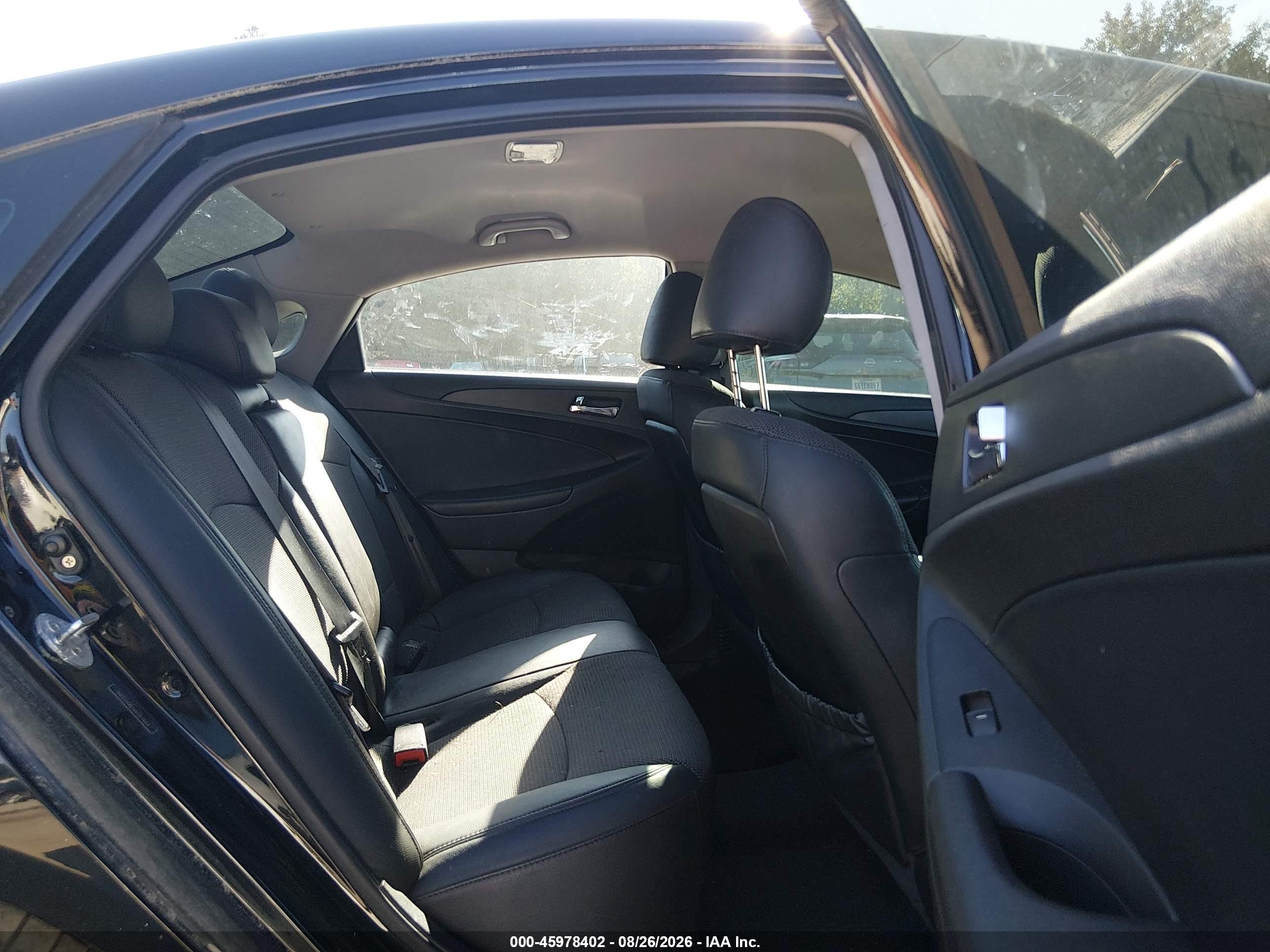 2011 Hyundai Sonata Se 2.0t Черный vin: 5NPEC4AB5BH317668