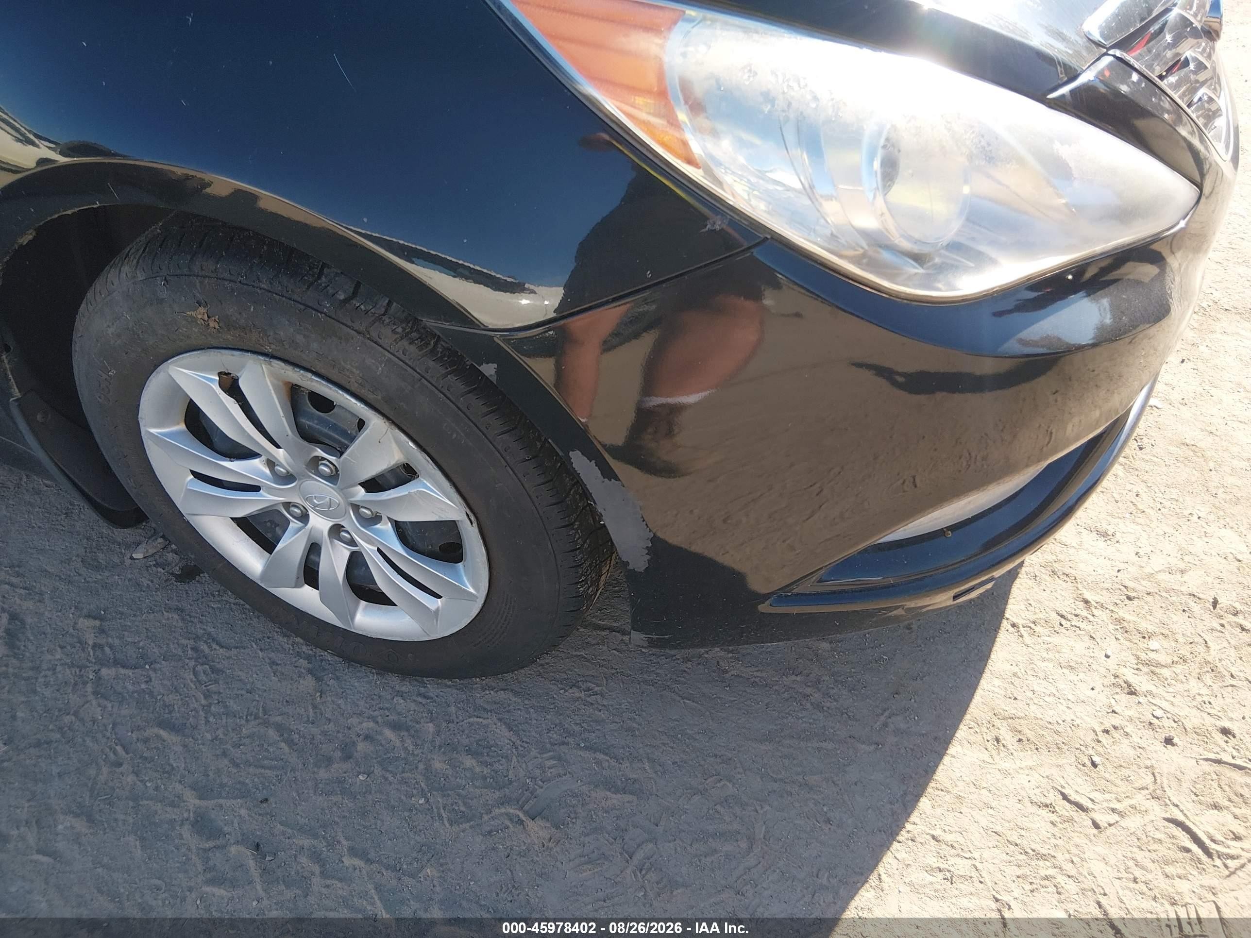 2011 Hyundai Sonata Se 2.0t Черный vin: 5NPEC4AB5BH317668