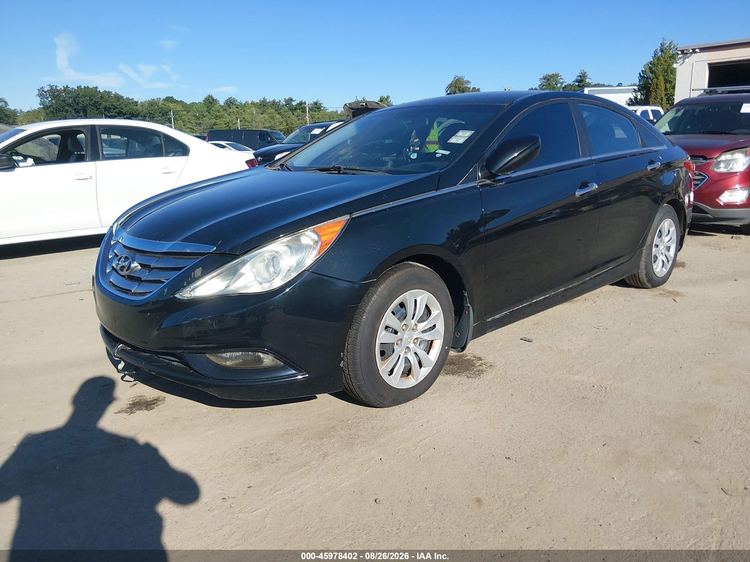 2011 Hyundai Sonata Se 2.0t Черный vin: 5NPEC4AB5BH317668