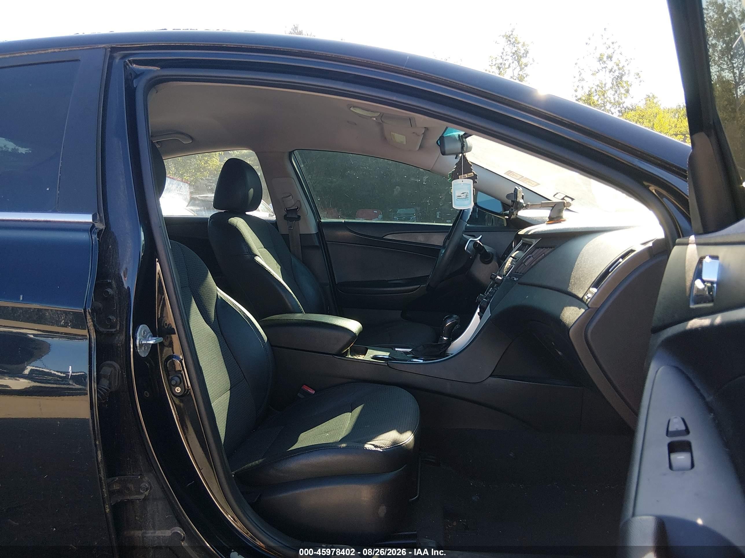 2011 Hyundai Sonata Se 2.0t Черный vin: 5NPEC4AB5BH317668