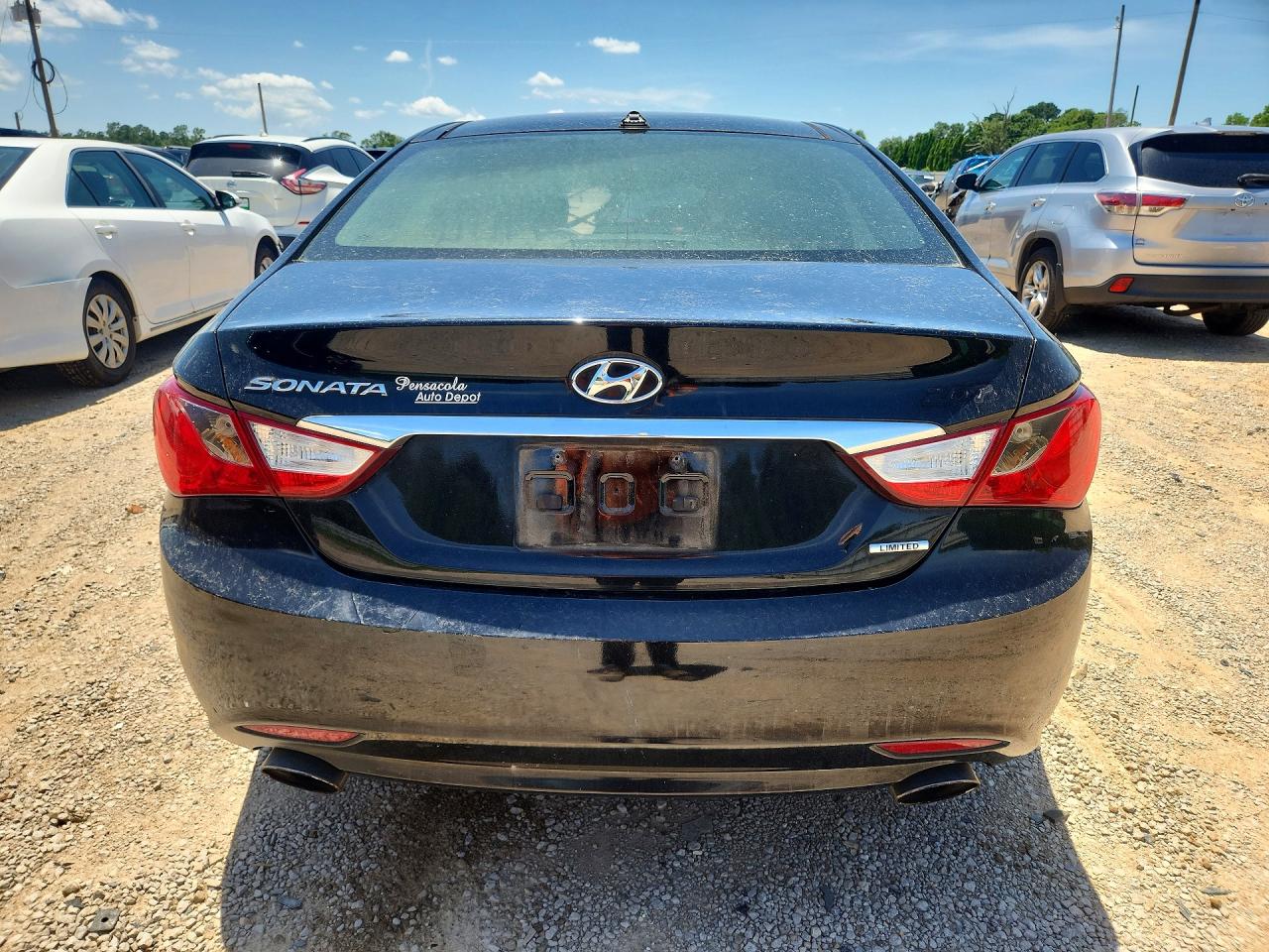 2012 Hyundai Sonata Limited 2.0t Black vin: 5NPEC4AB5CH378164