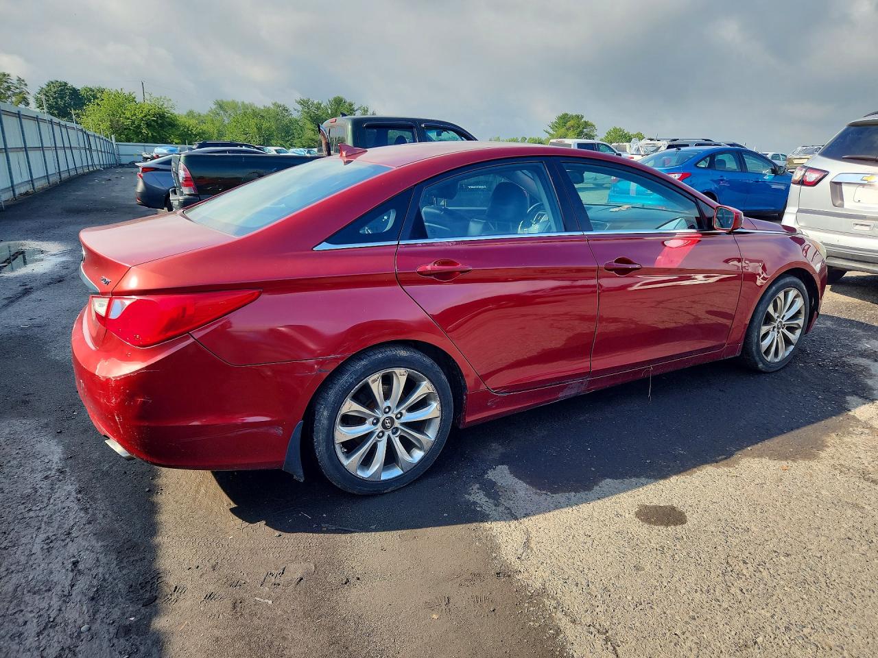 2012 Hyundai Sonata Se 2.0t Burgundy vin: 5NPEC4AB5CH399077