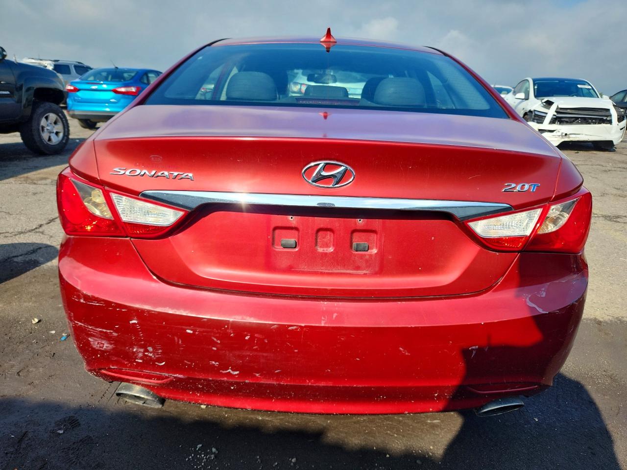 2012 Hyundai Sonata Se 2.0t Burgundy vin: 5NPEC4AB5CH399077