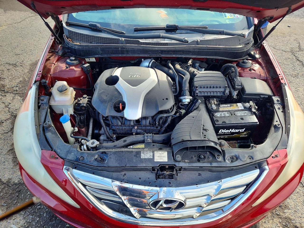 2012 Hyundai Sonata Se 2.0t Burgundy vin: 5NPEC4AB5CH399077