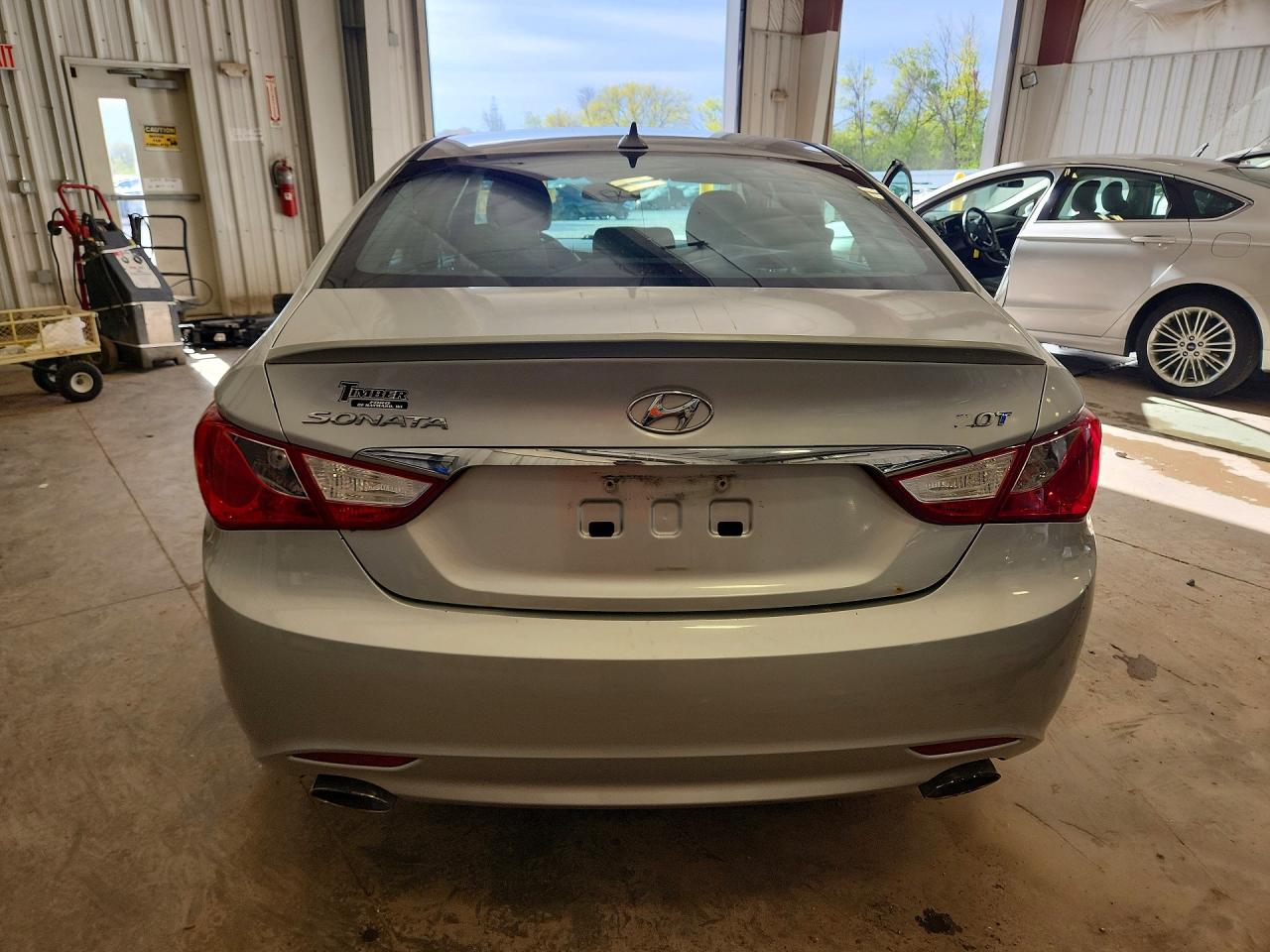2012 Hyundai Sonata Se 2.0t Silver vin: 5NPEC4AB5CH407940