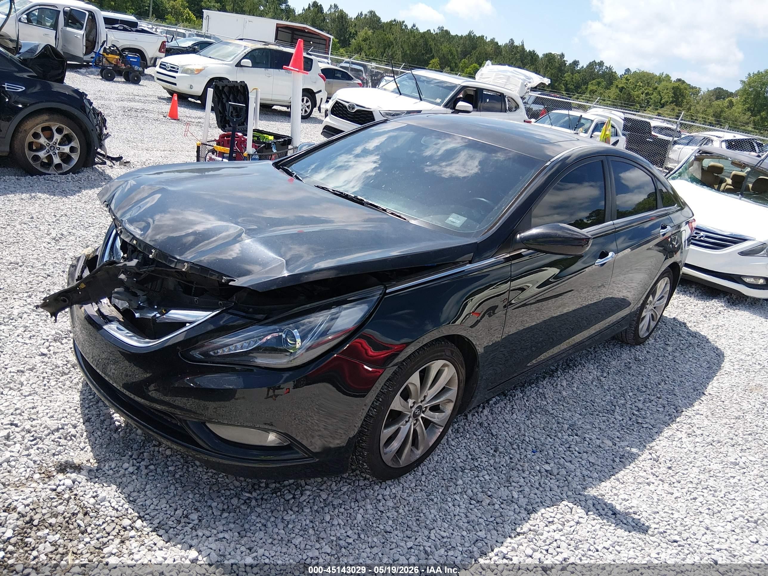 2012 Hyundai Sonata Se 2.0t Black vin: 5NPEC4AB5CH432336