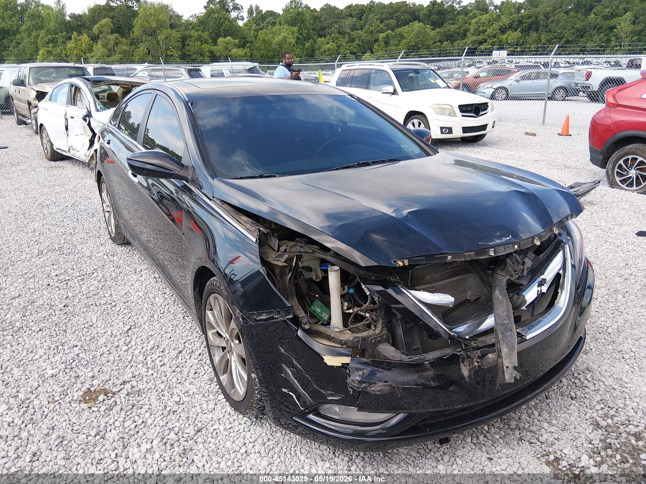 2012 Hyundai Sonata Se 2.0t Black vin: 5NPEC4AB5CH432336