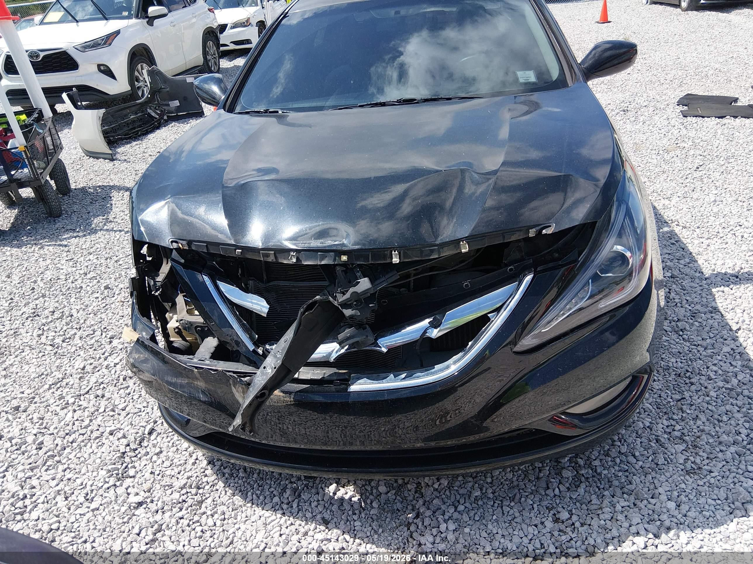 2012 Hyundai Sonata Se 2.0t Black vin: 5NPEC4AB5CH432336