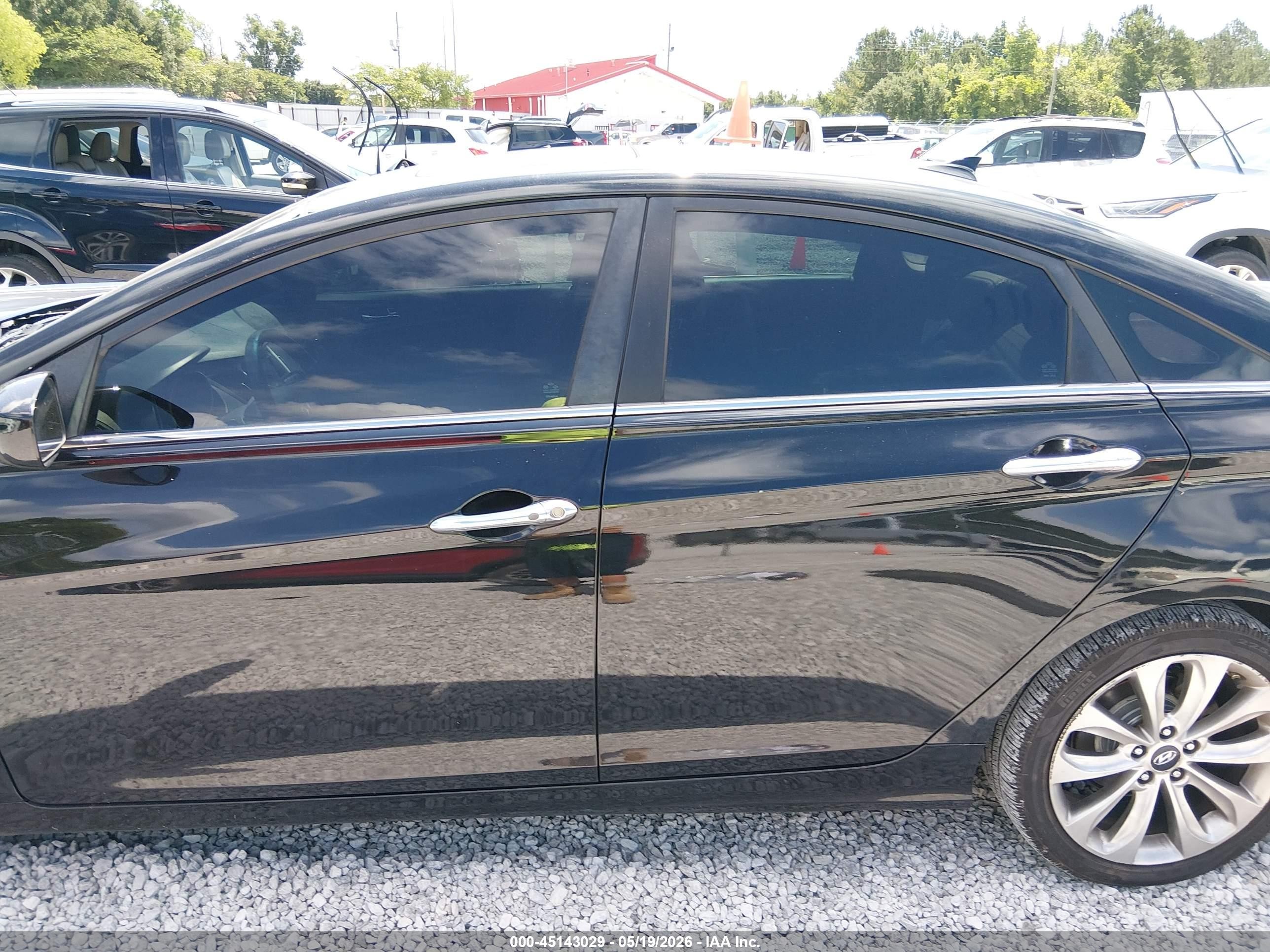 2012 Hyundai Sonata Se 2.0t Black vin: 5NPEC4AB5CH432336